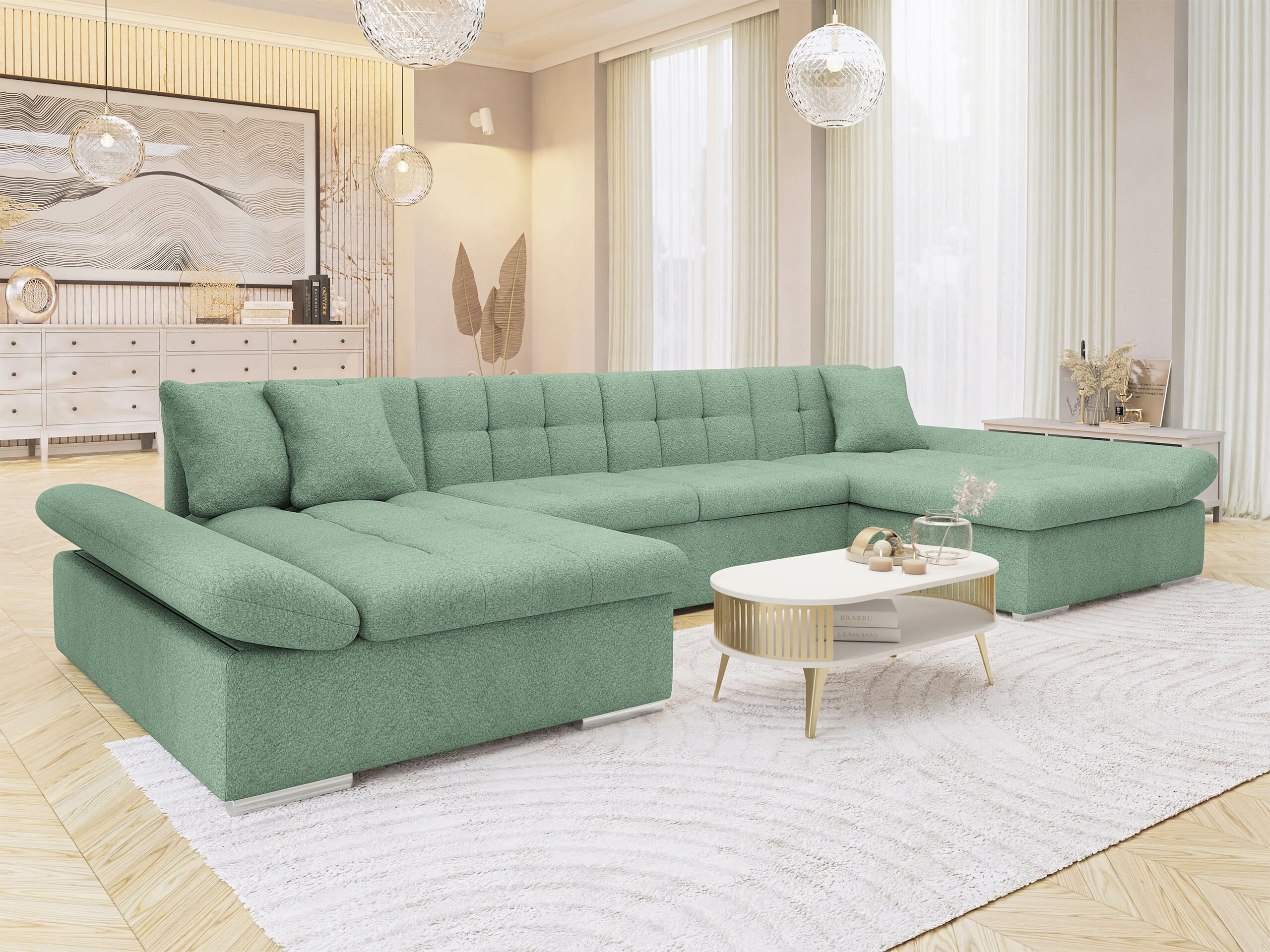 Ecksofa Comfivo 155 (Coral 55)