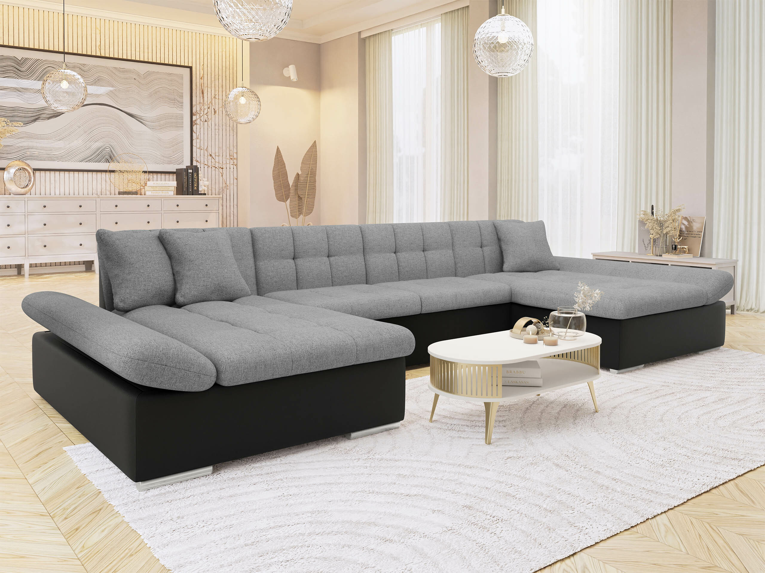 Ecksofa Comfivo Ficus (Soft 011 + Soul 17)