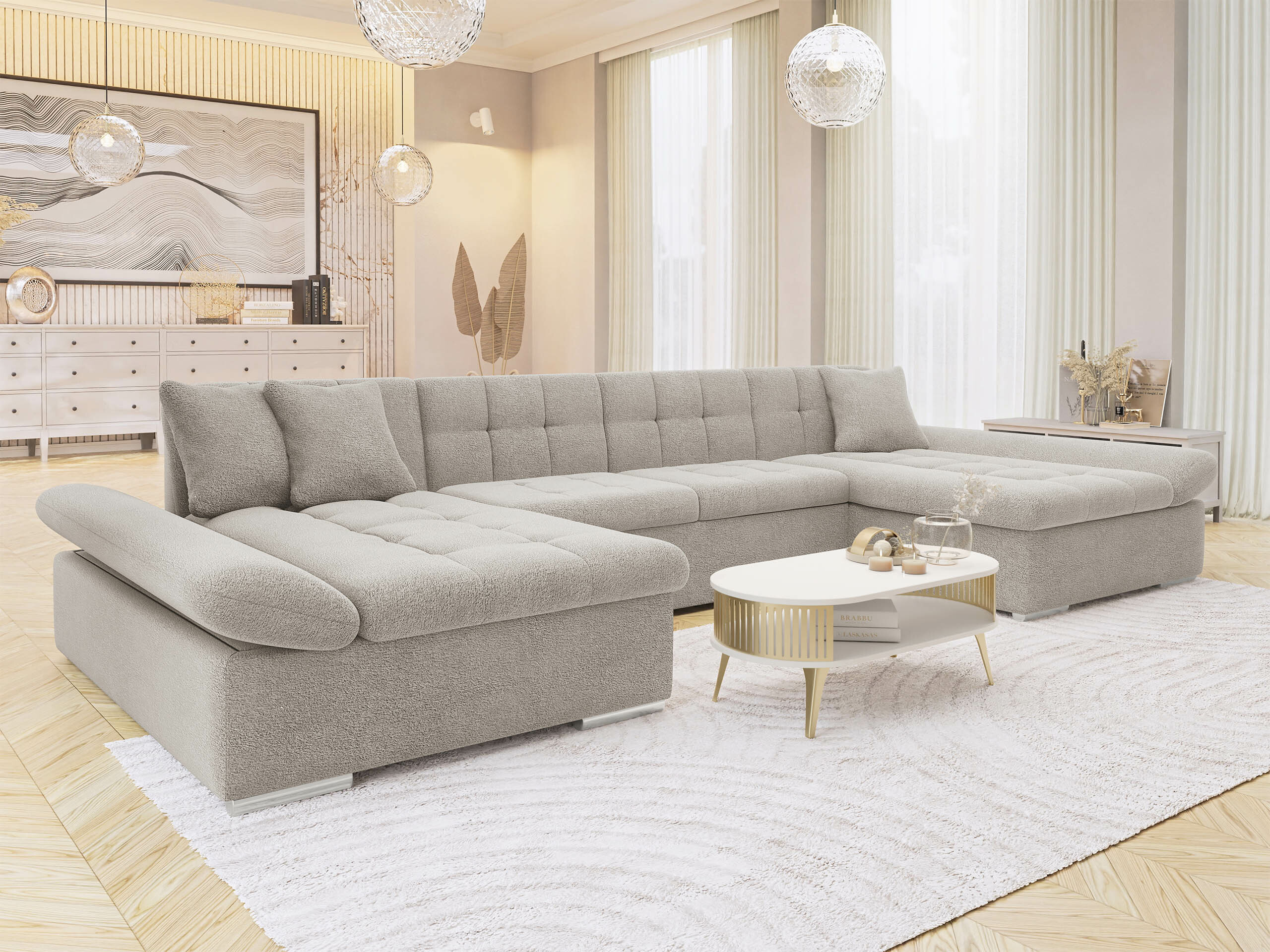 Ecksofa Comfivo Ficus (Velo 622)