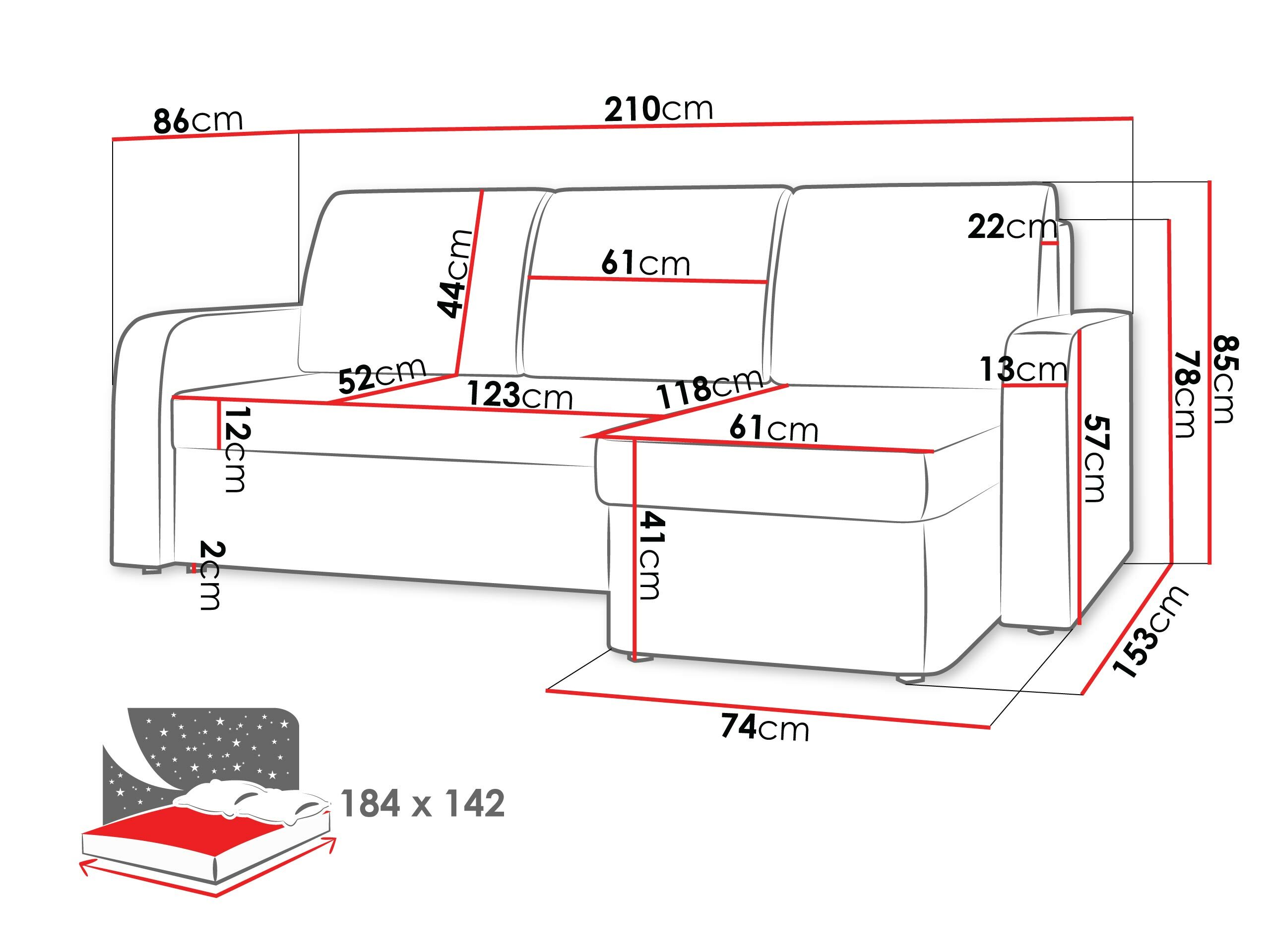 Ecksofa Ingenos (Lux 06)