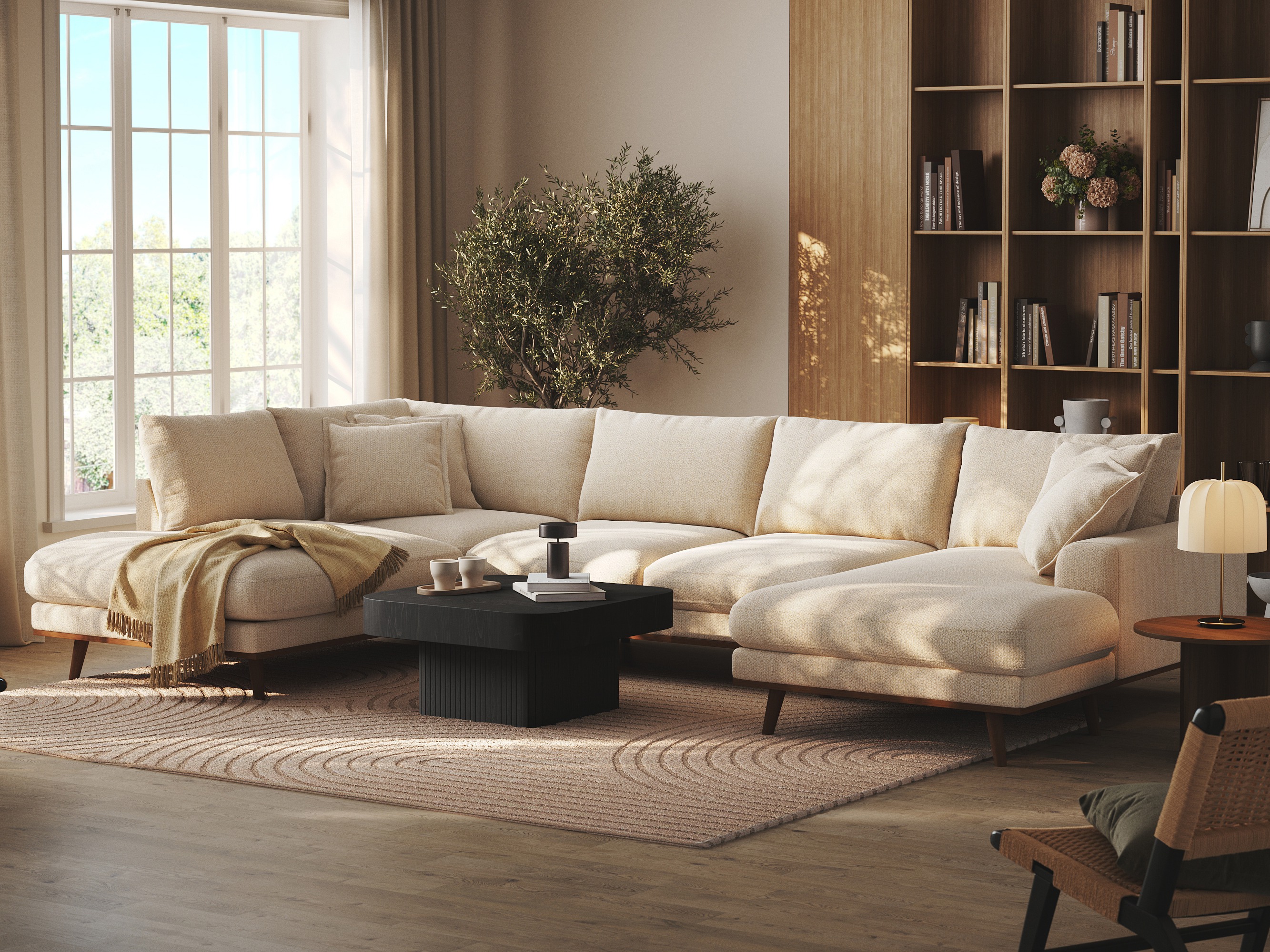 Ecksofa Seattle 217 (Silencio 03)