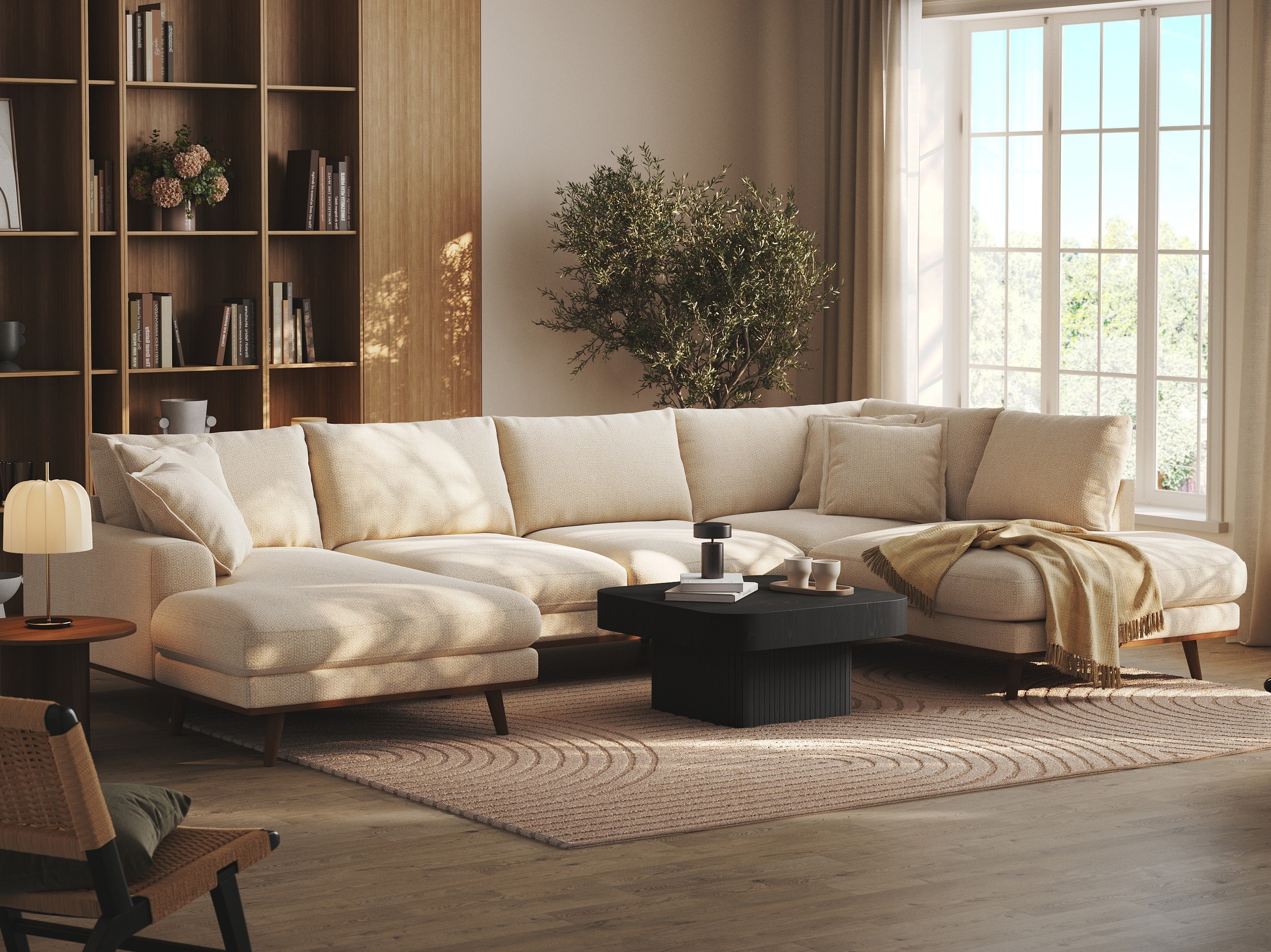 Ecksofa Seattle 217 (Silencio 03)