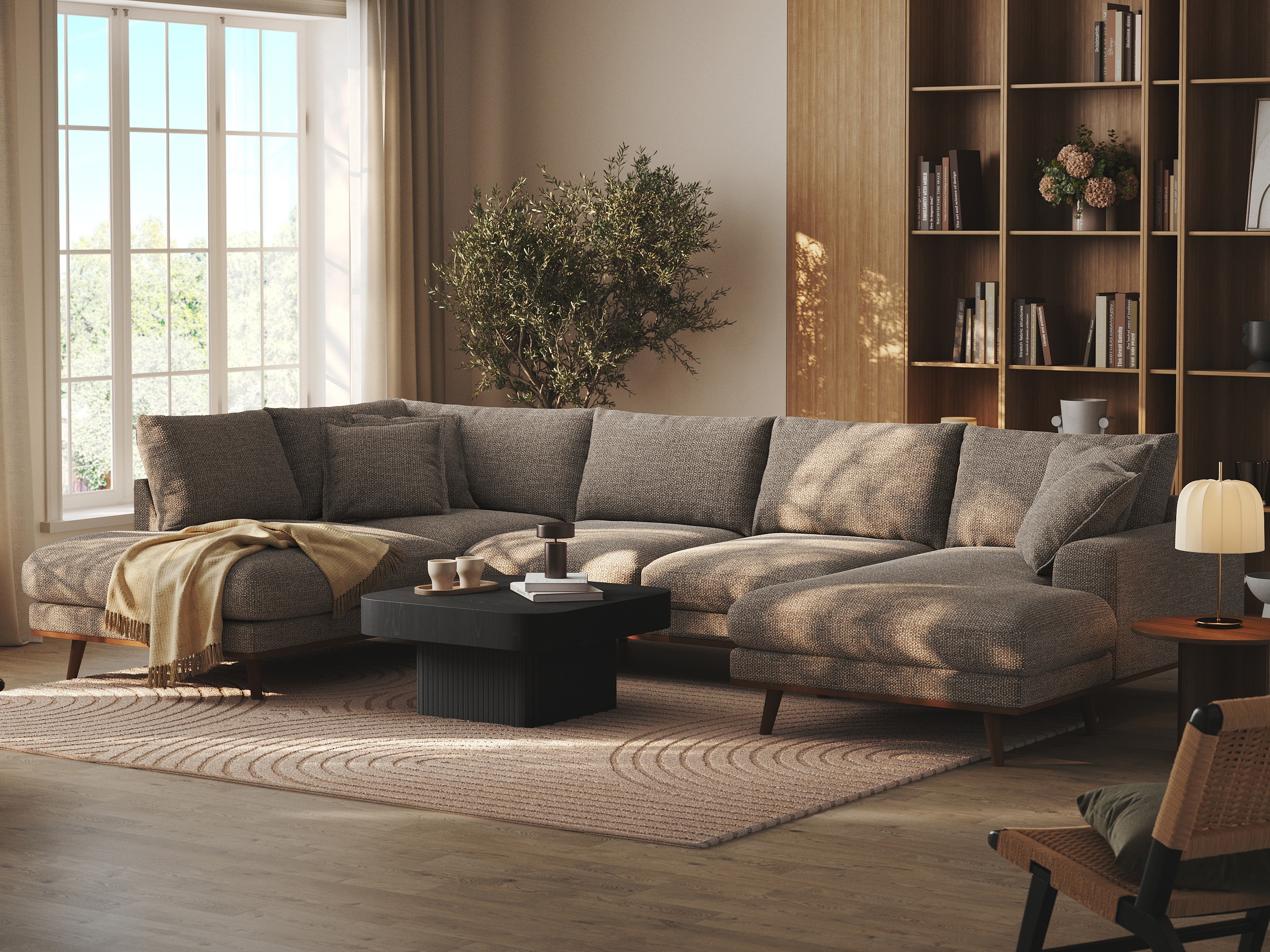 Ecksofa Seattle 217 (Silencio 19)