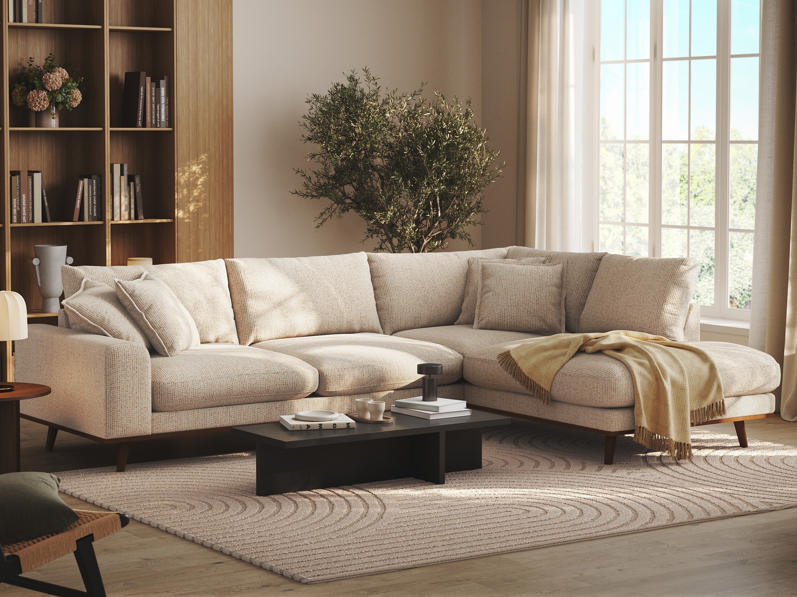 Ecksofa Seattle 218 (Silencio 06)