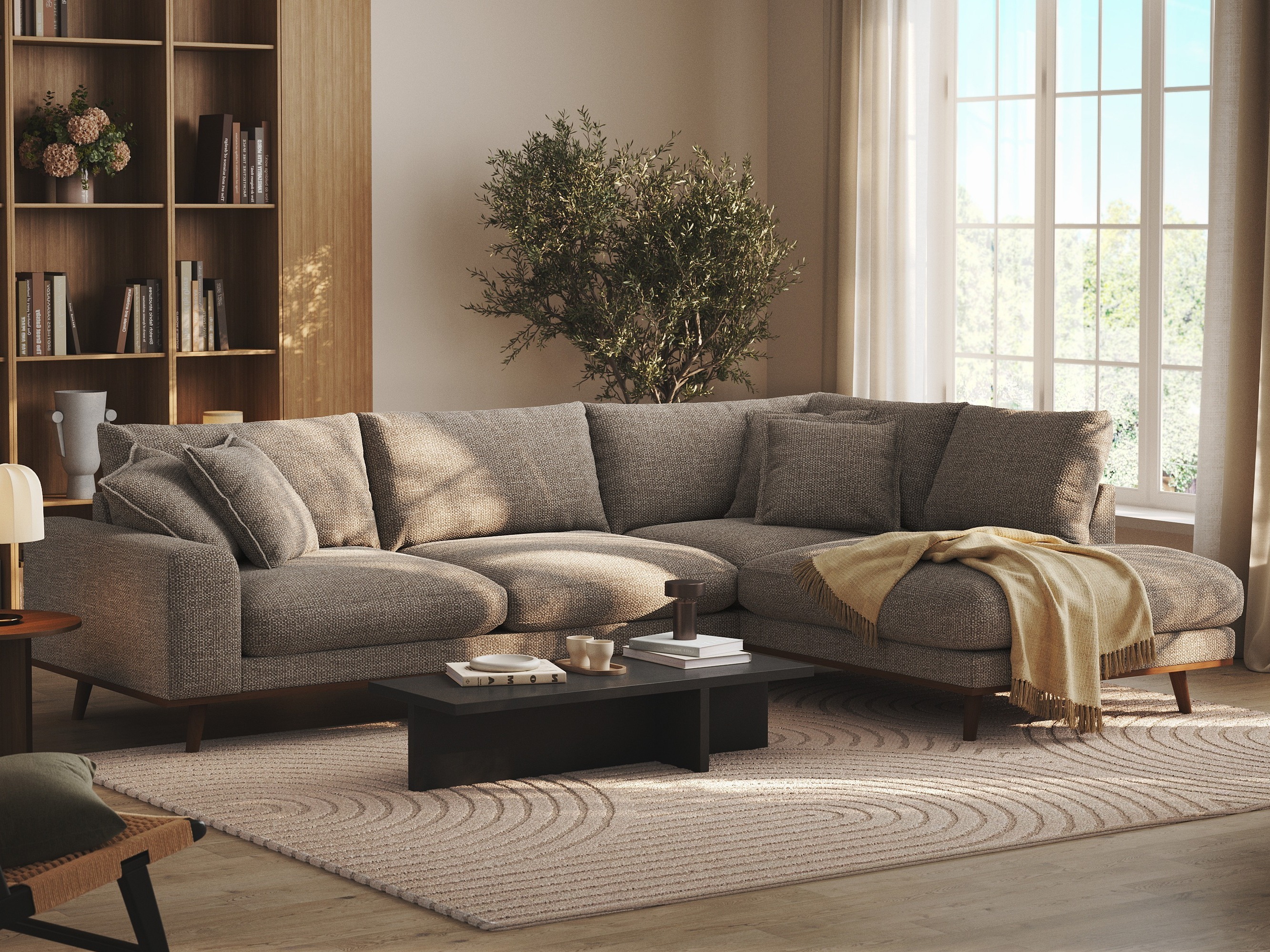 Ecksofa Seattle 218 (Silencio 19)