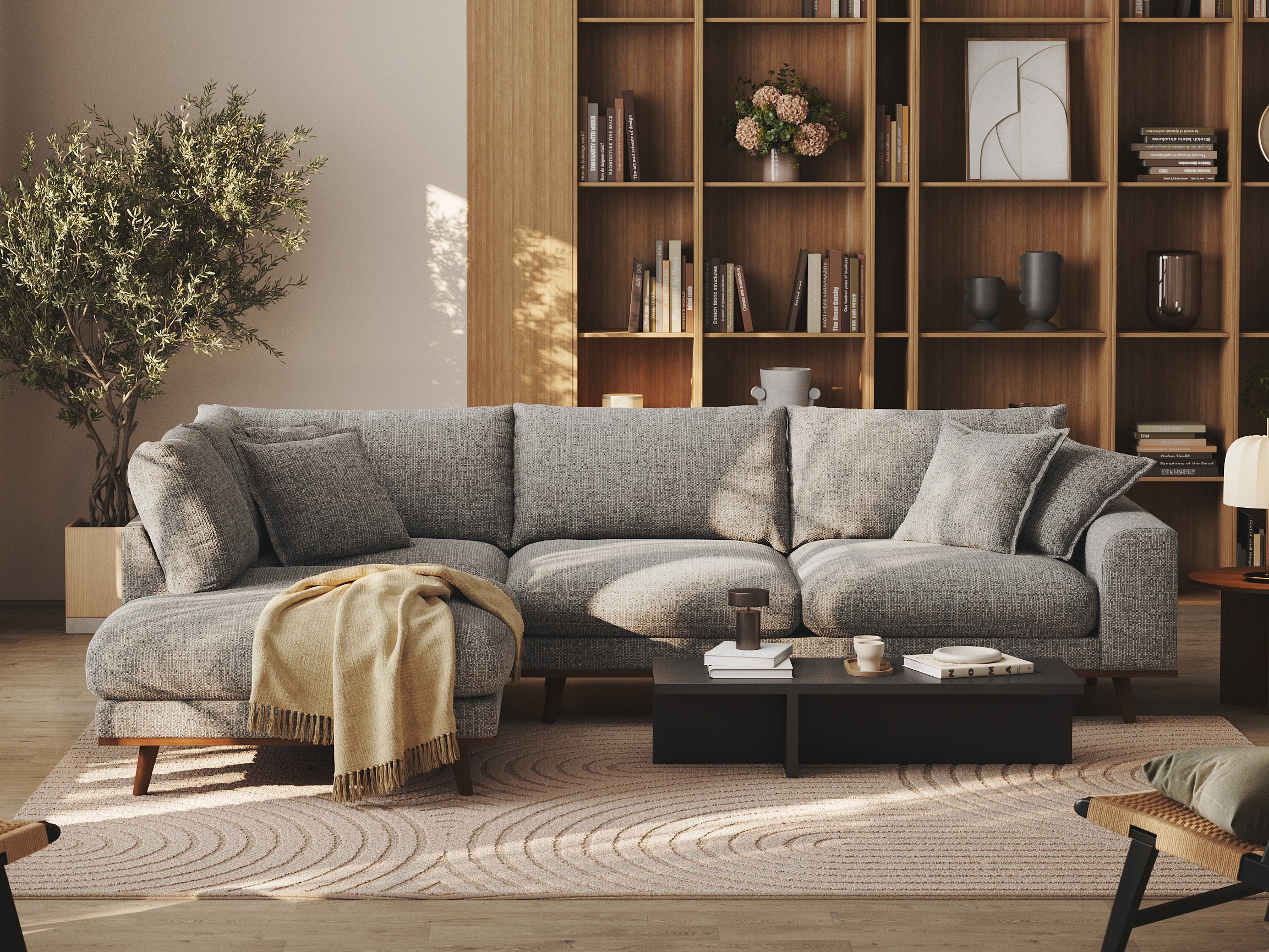 Ecksofa Seattle 218 (Silencio 86)
