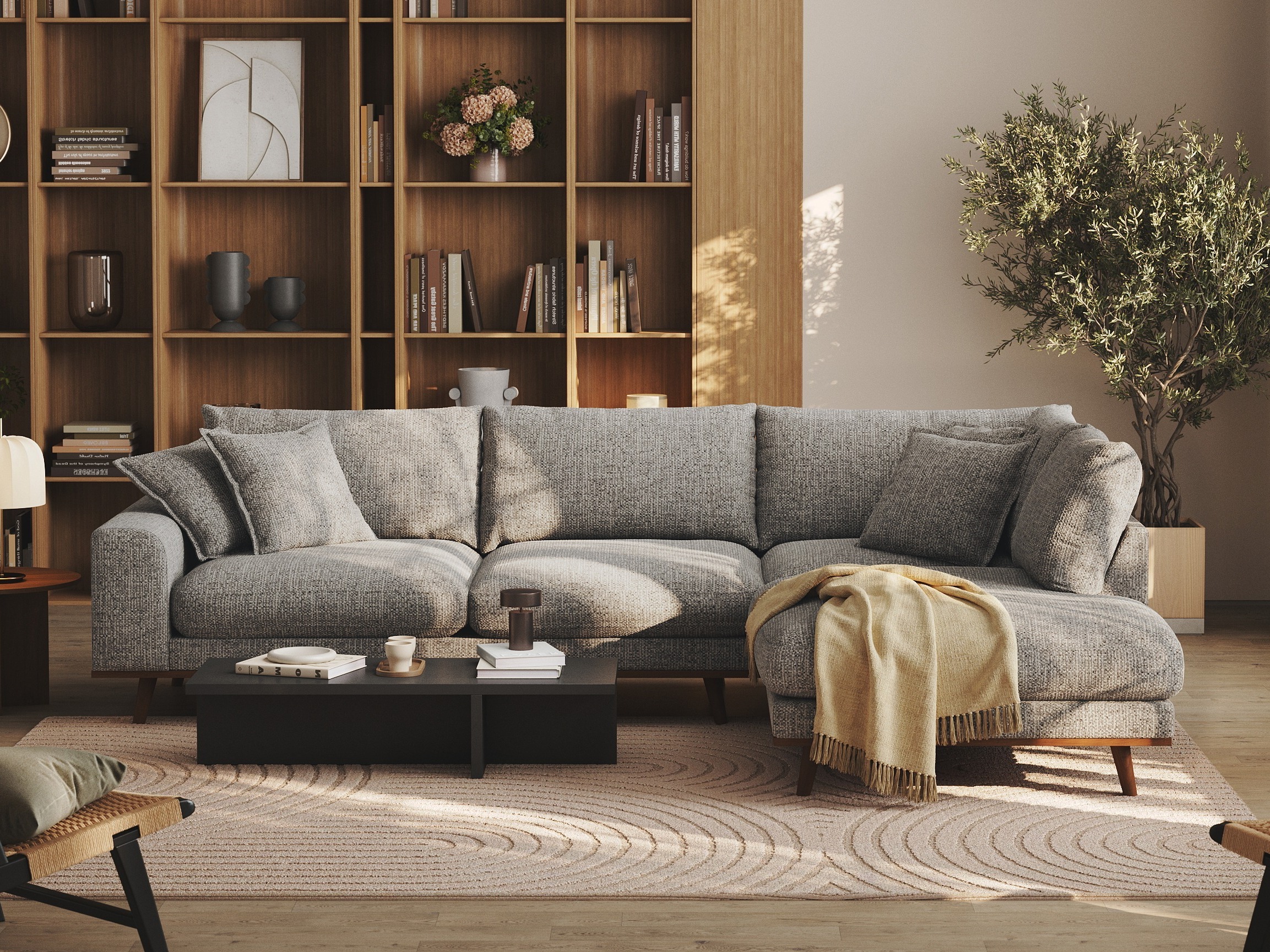Ecksofa Seattle 218 (Silencio 86)