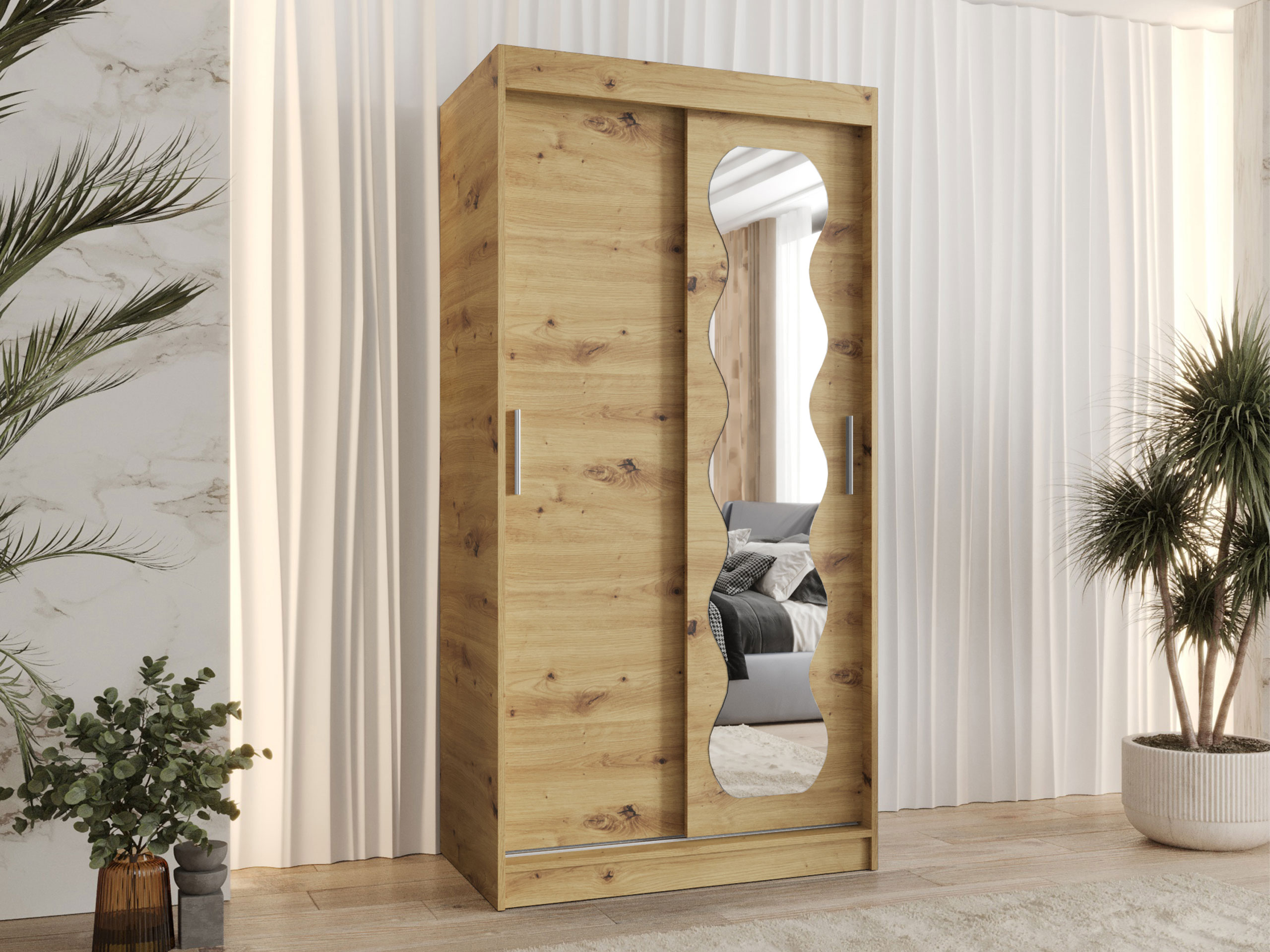 Kleiderschrank Hartford 578 (Artisan Eichenholzoptik)