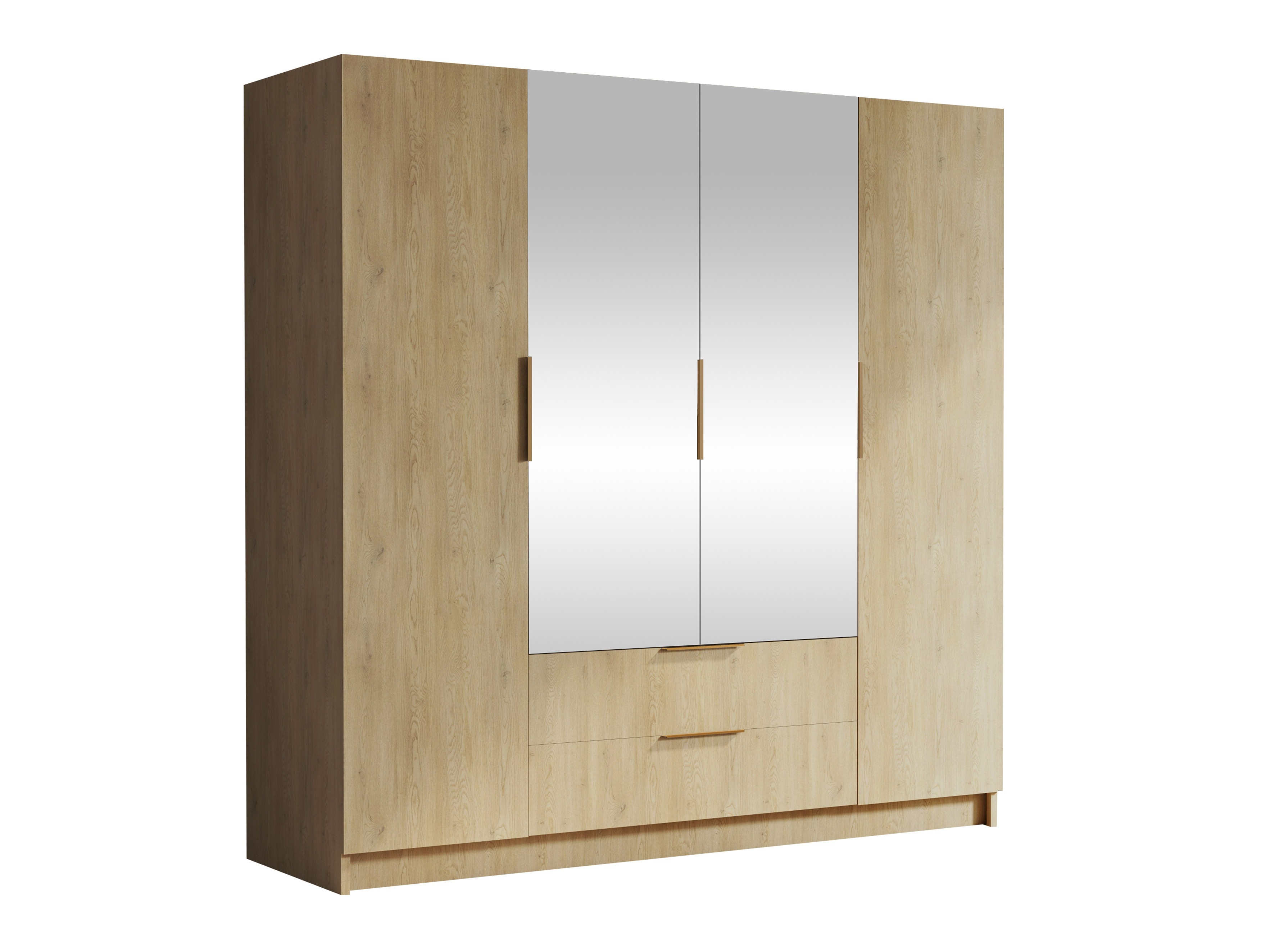 Kleiderschrank Closico Cadron II (Eichenholzoptik)