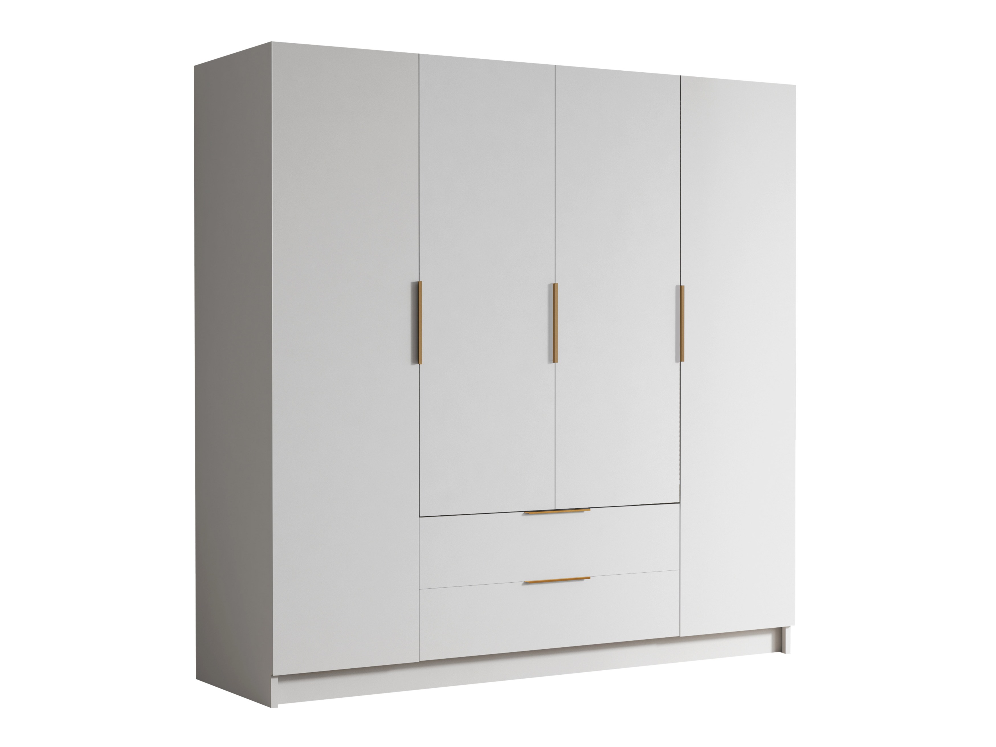 Kleiderschrank Closico Cadron I (Weiß)