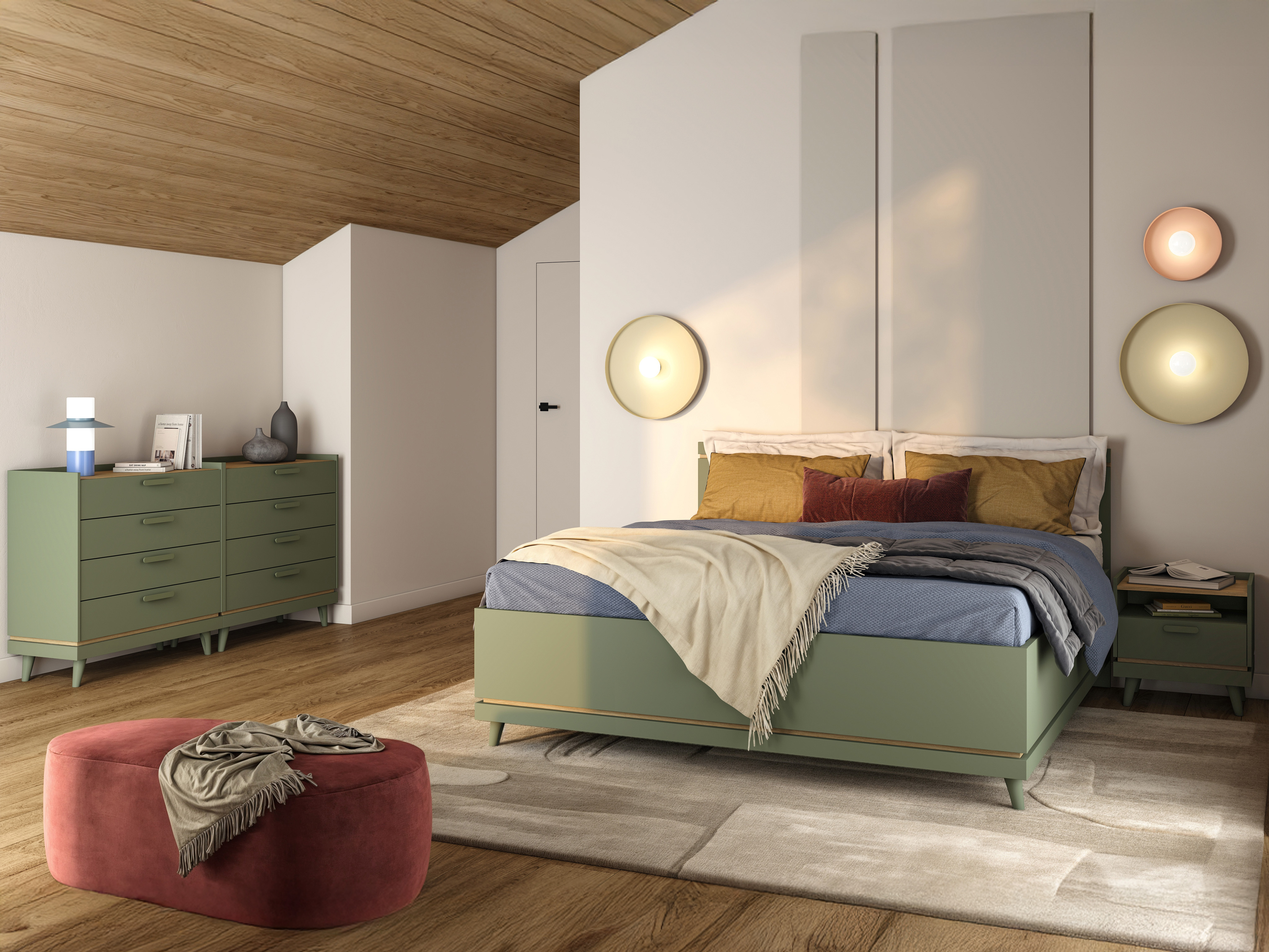 Schlafzimmer-Set Fertalu 108