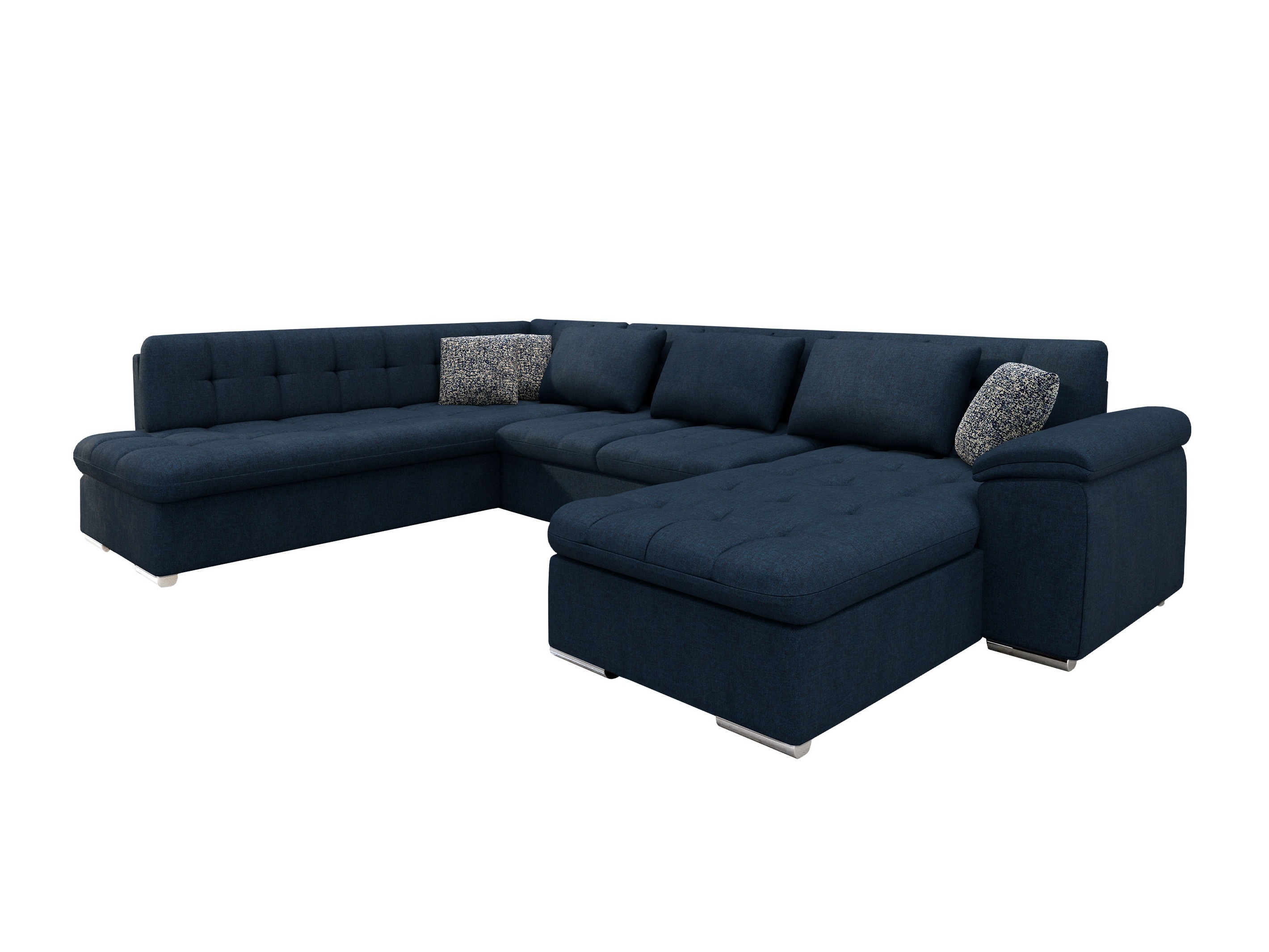 Ecksofa Comfivo Gemma VI (Maya 09 + Corbett 78)
