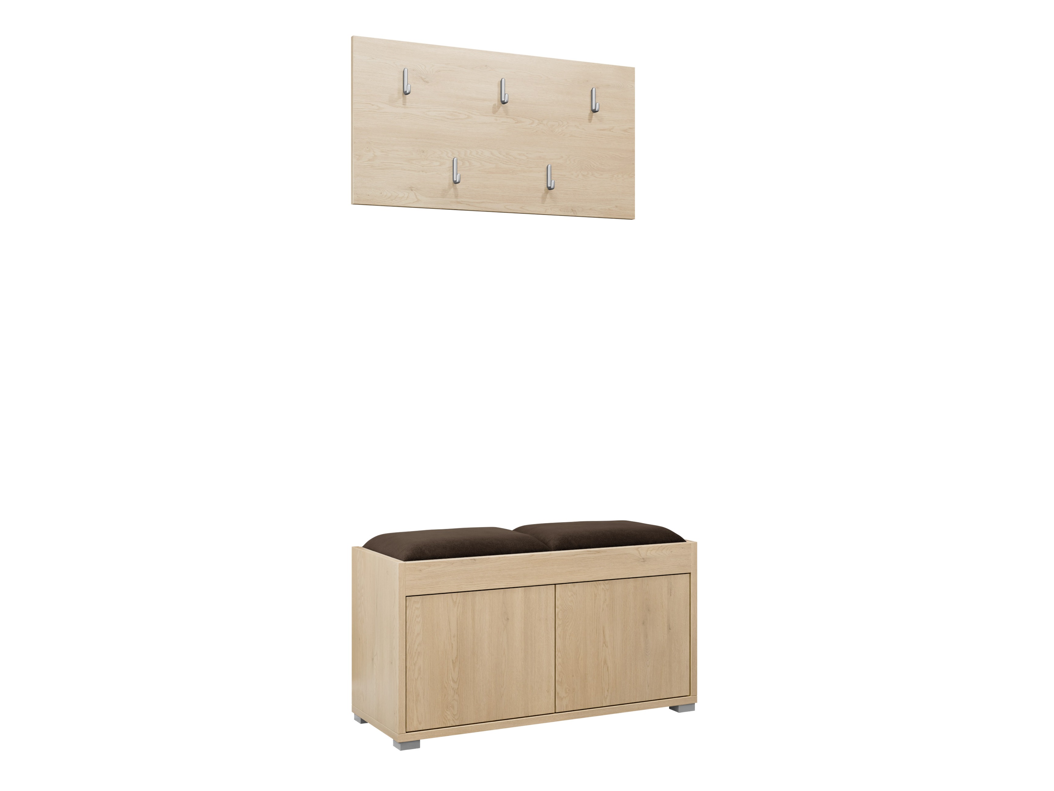 Flurgarnitur Comfivo Tutela (Eichenholzoptik)