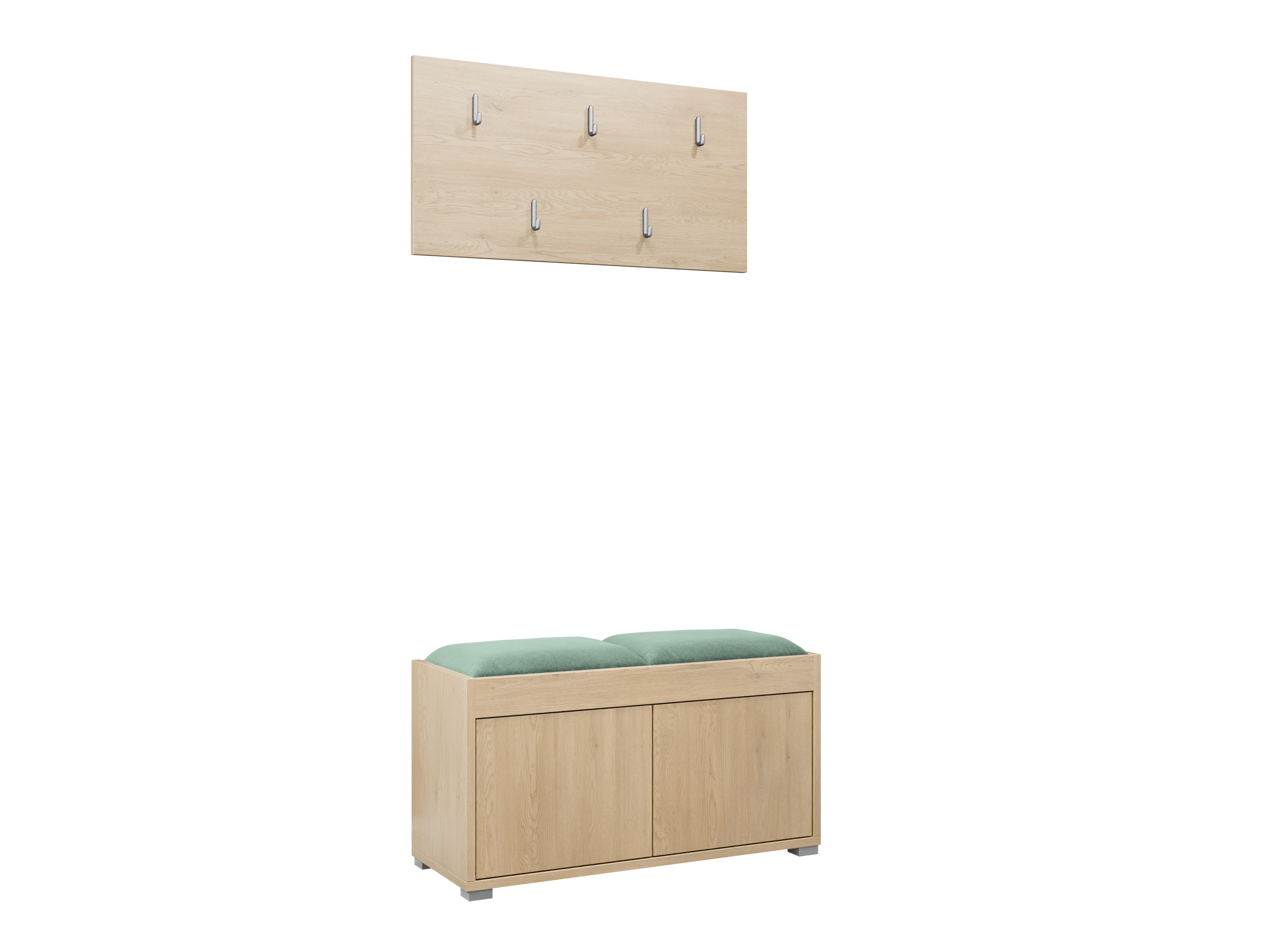 Flurgarnitur Comfivo Tutela (Eichenholzoptik)