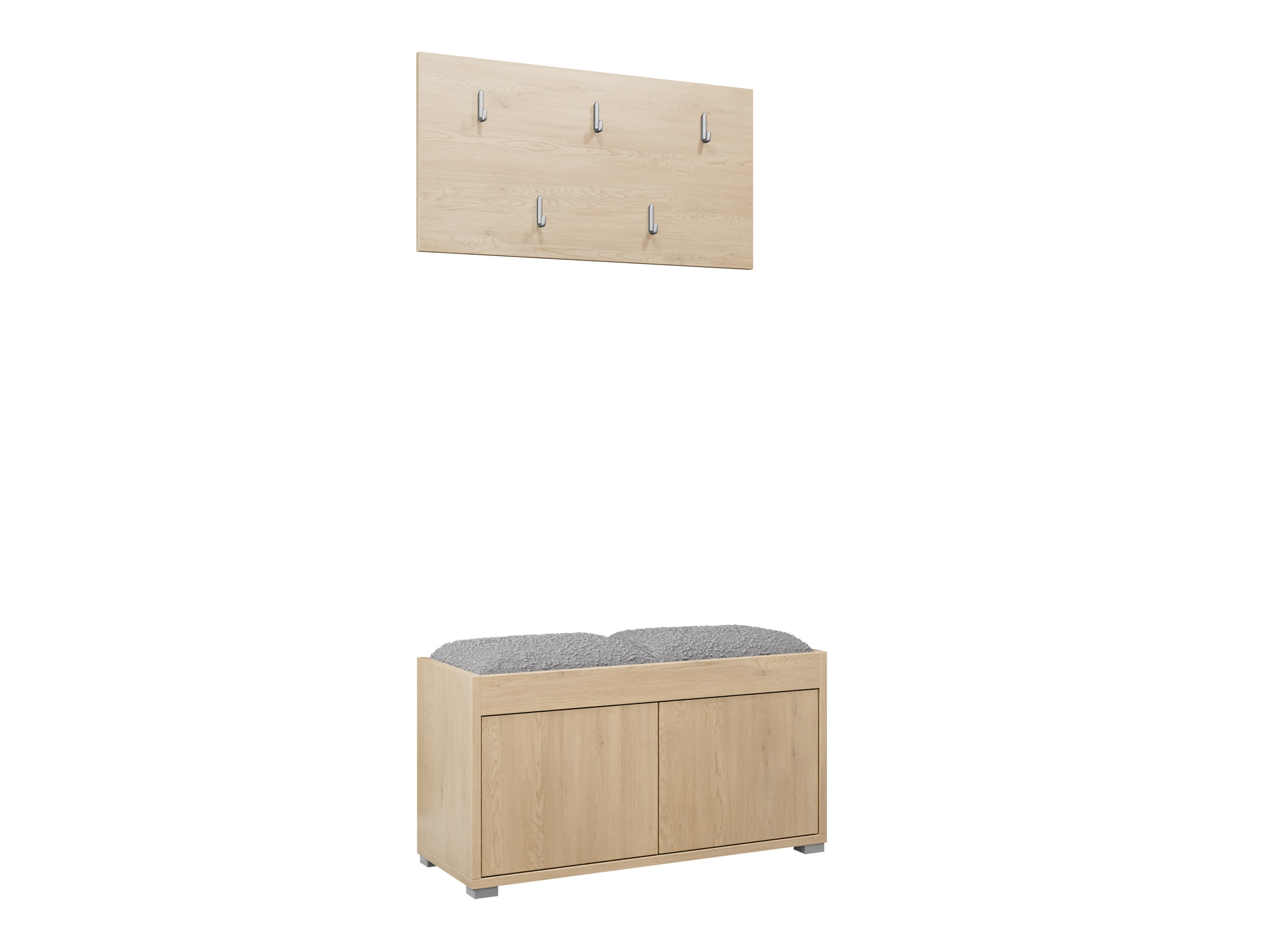 Flurgarnitur Comfivo Tutela (Eichenholzoptik)