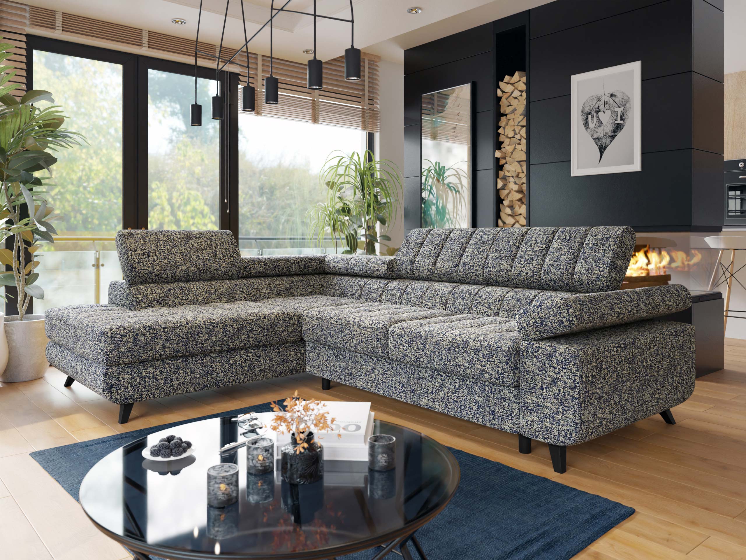 Ecksofa Comfivo Agnus (Corbett 78)