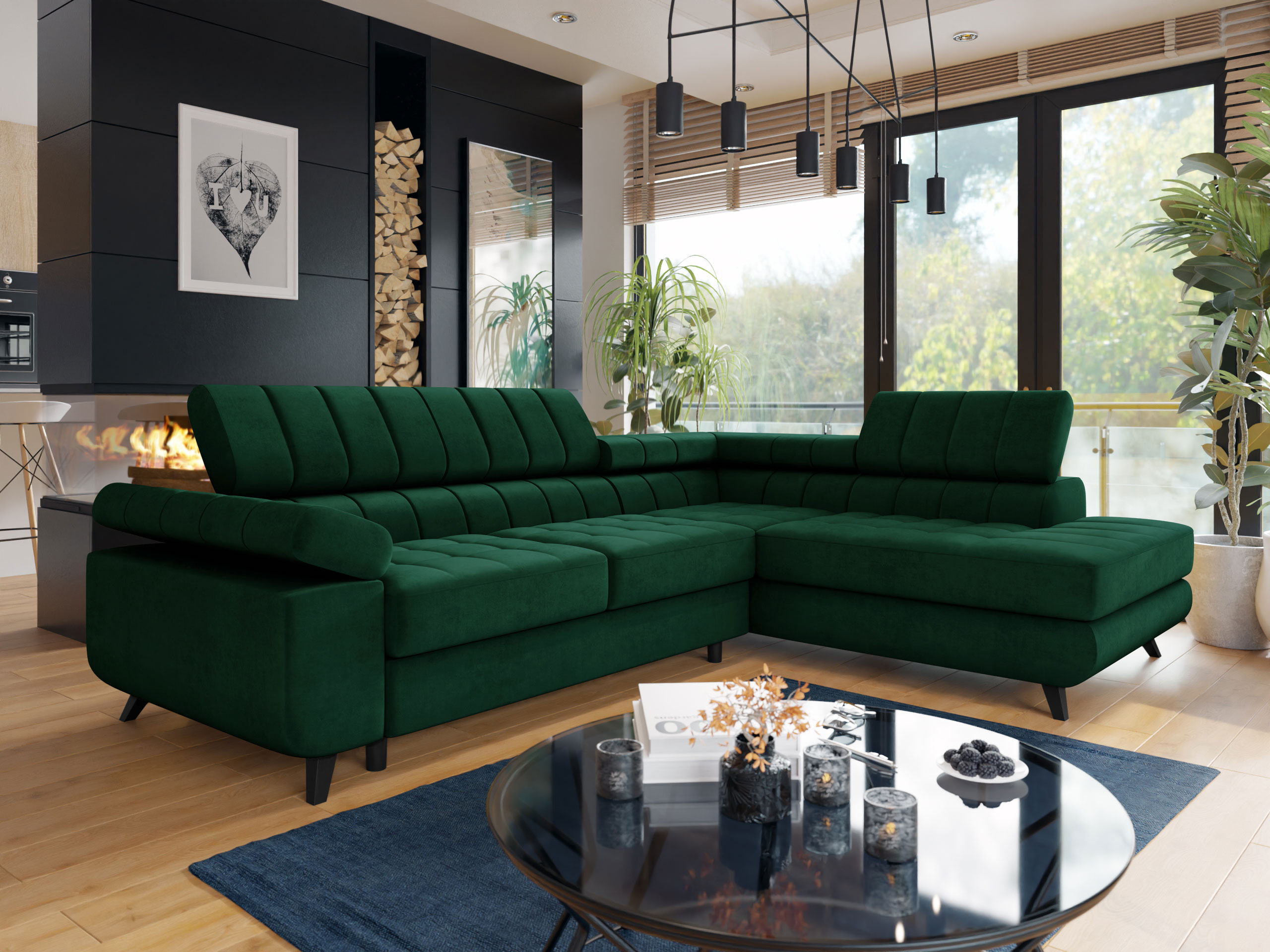 Ecksofa Comfivo Agnus (Piano 26)