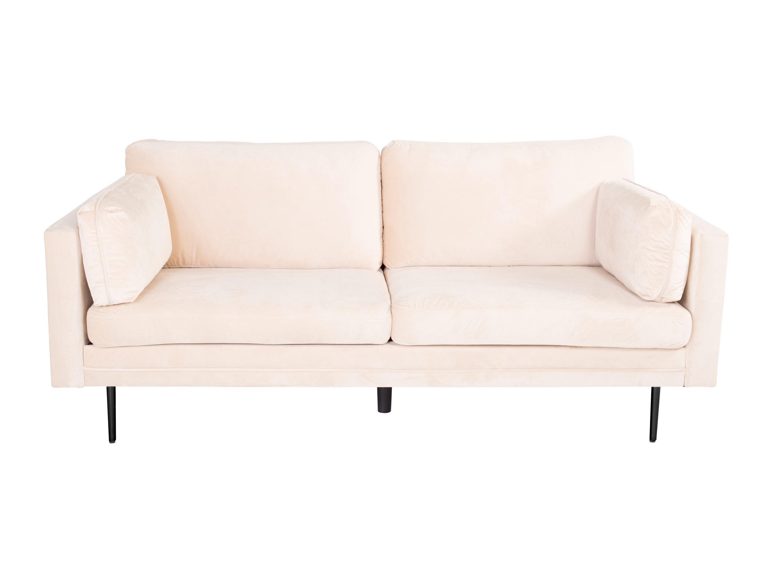 Sofa Dallas 101 (Cremefarben + Schwarz)