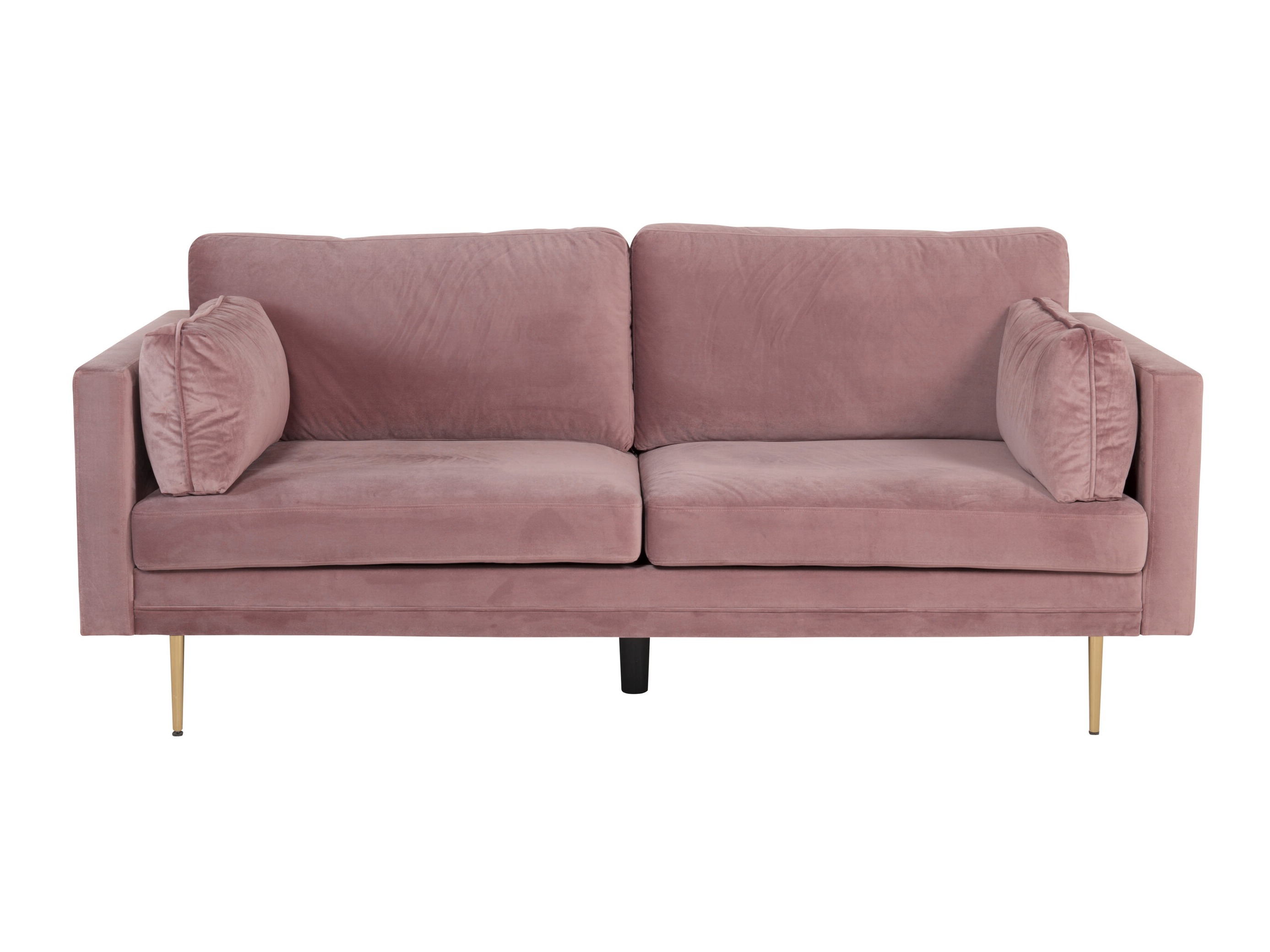 Sofa Dallas 101 (Staubig rosa + Gold)