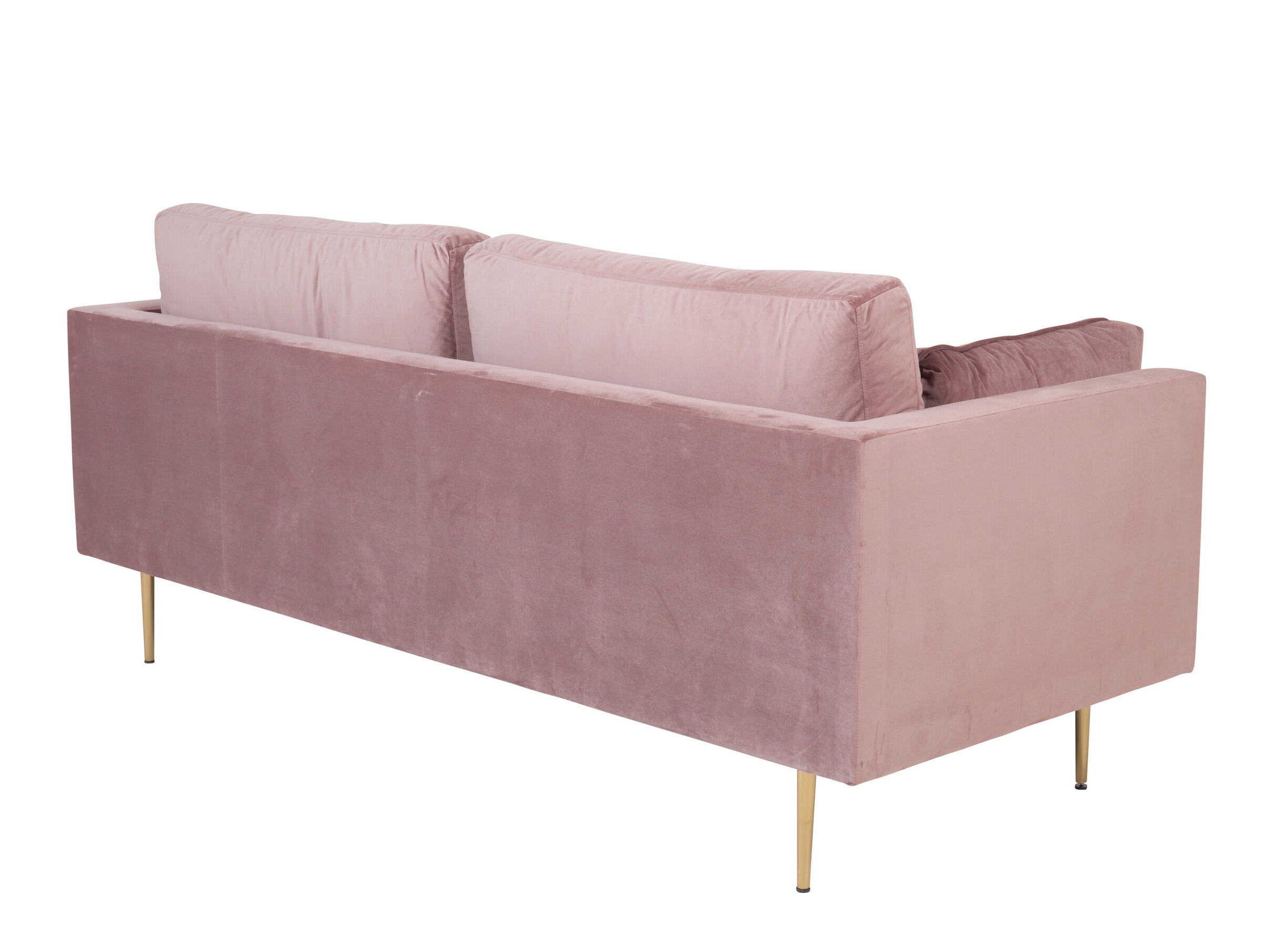 Sofa Dallas 101 (Staubig rosa + Gold)