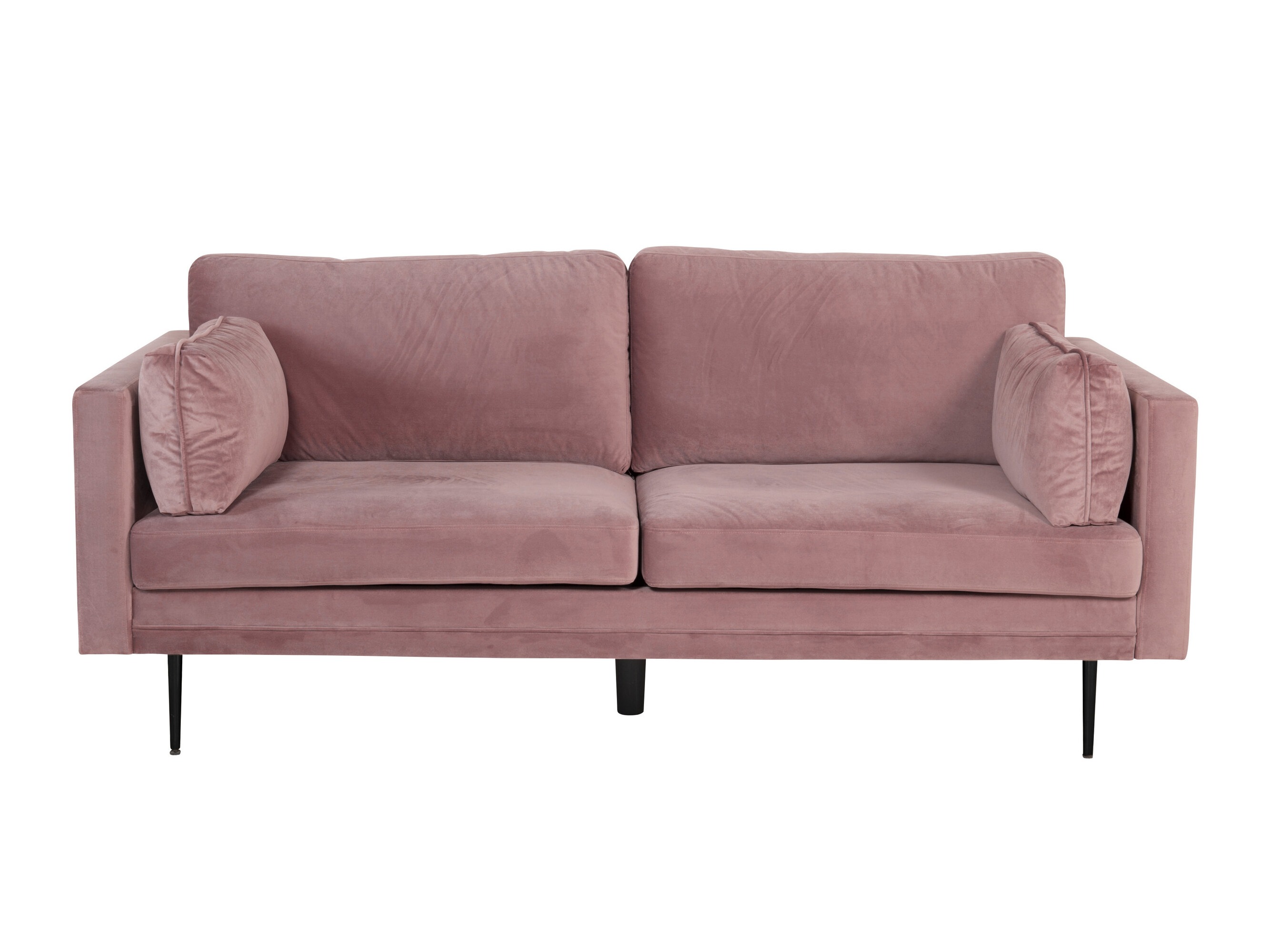 Sofa Dallas 101 (Staubig rosa + Schwarz)