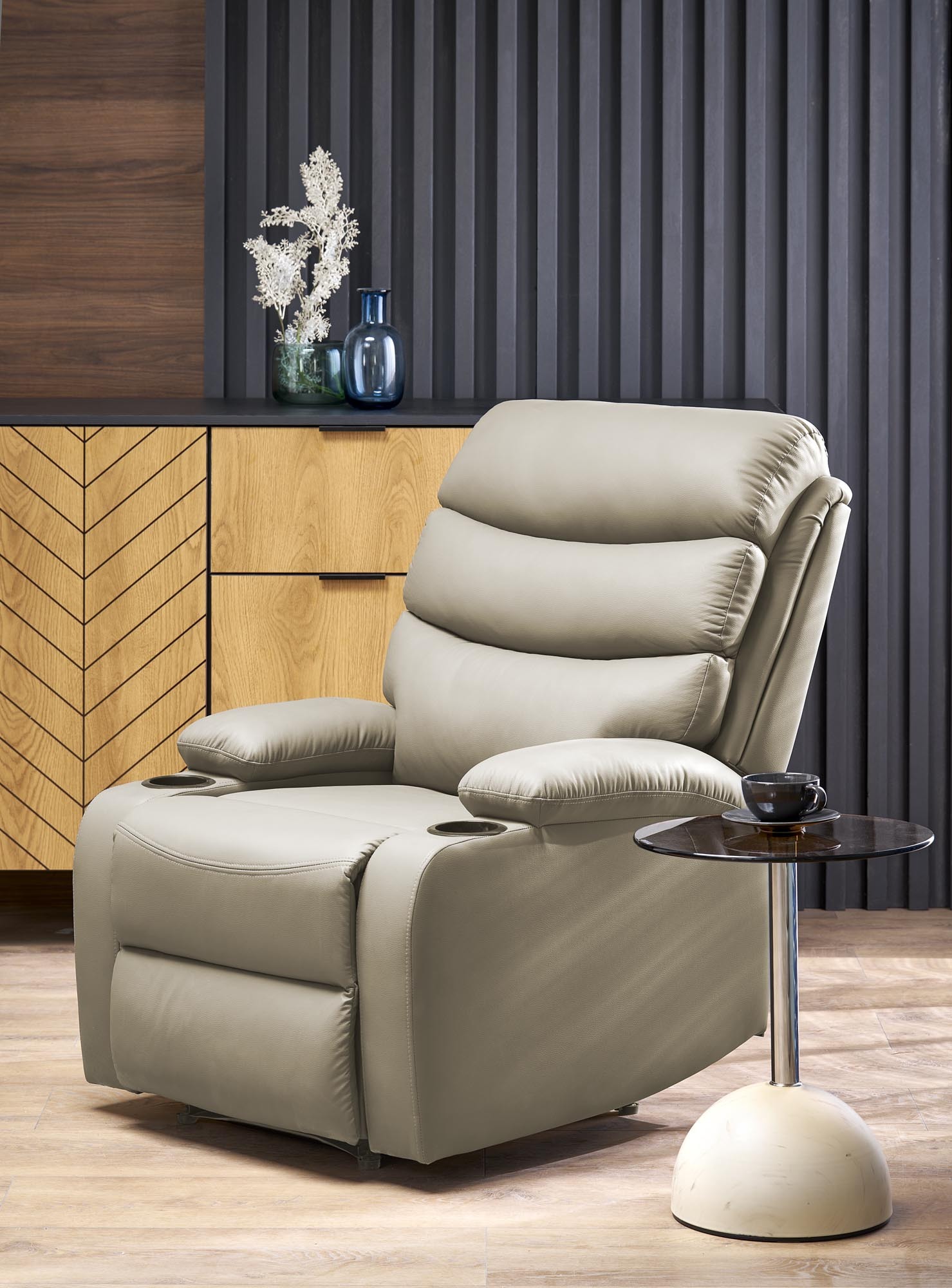 Sessel Liegesessel Houston 1911 (Beige)