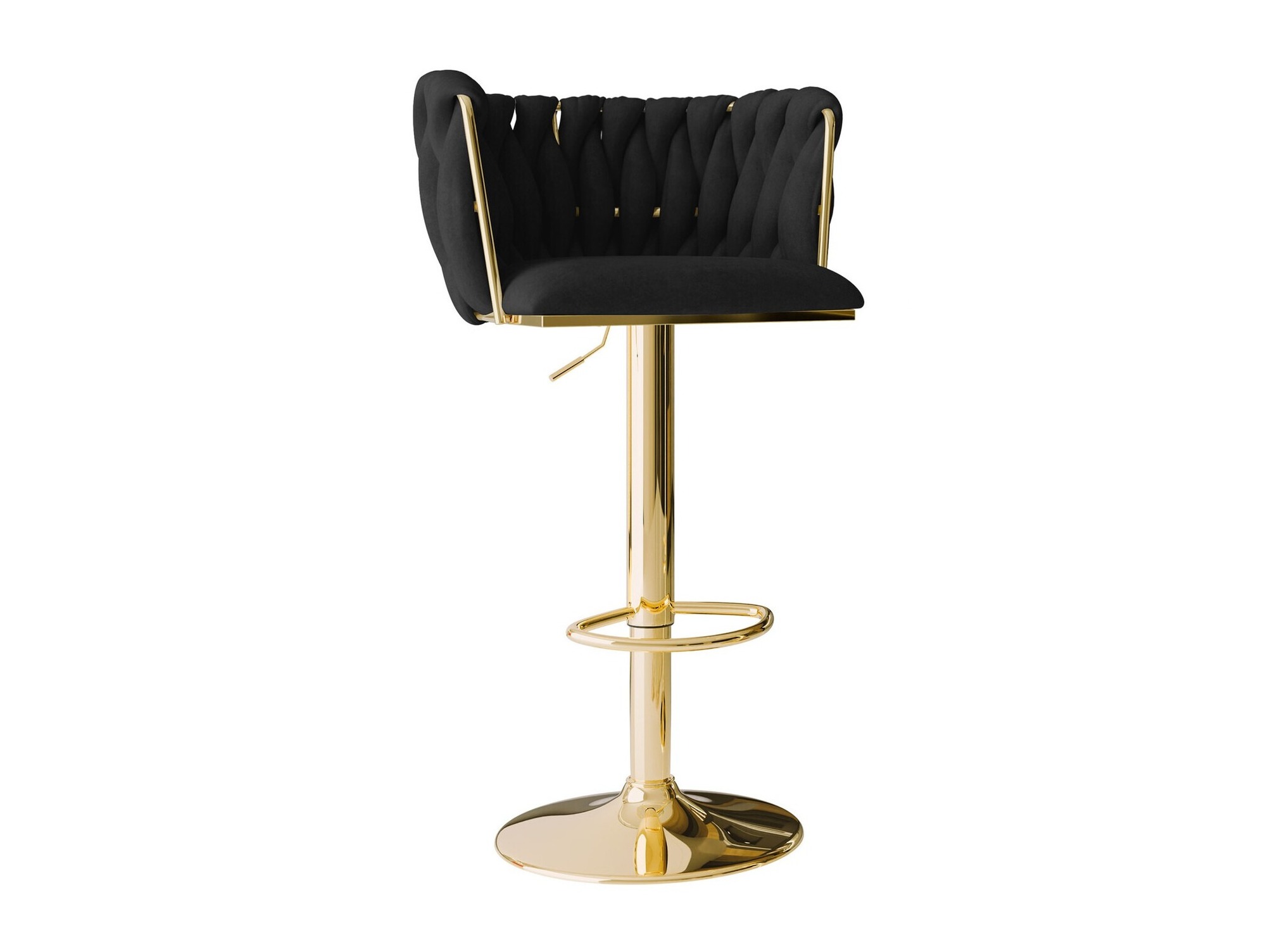 Barstuhl Comfivo Hilaritas IV (Gold + Schwarz)