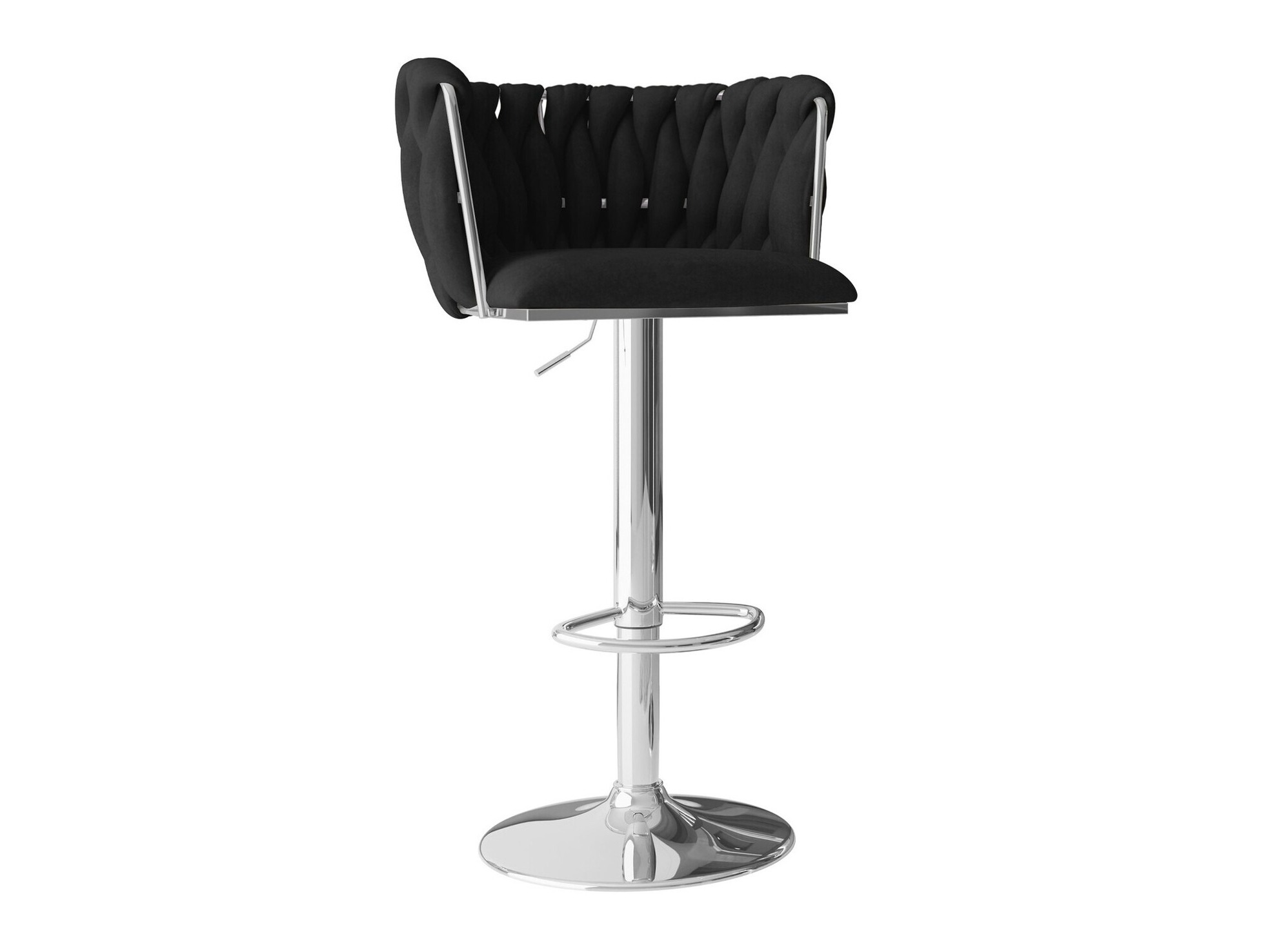 Barstuhl Comfivo Hilaritas IV (Silber + Schwarz)