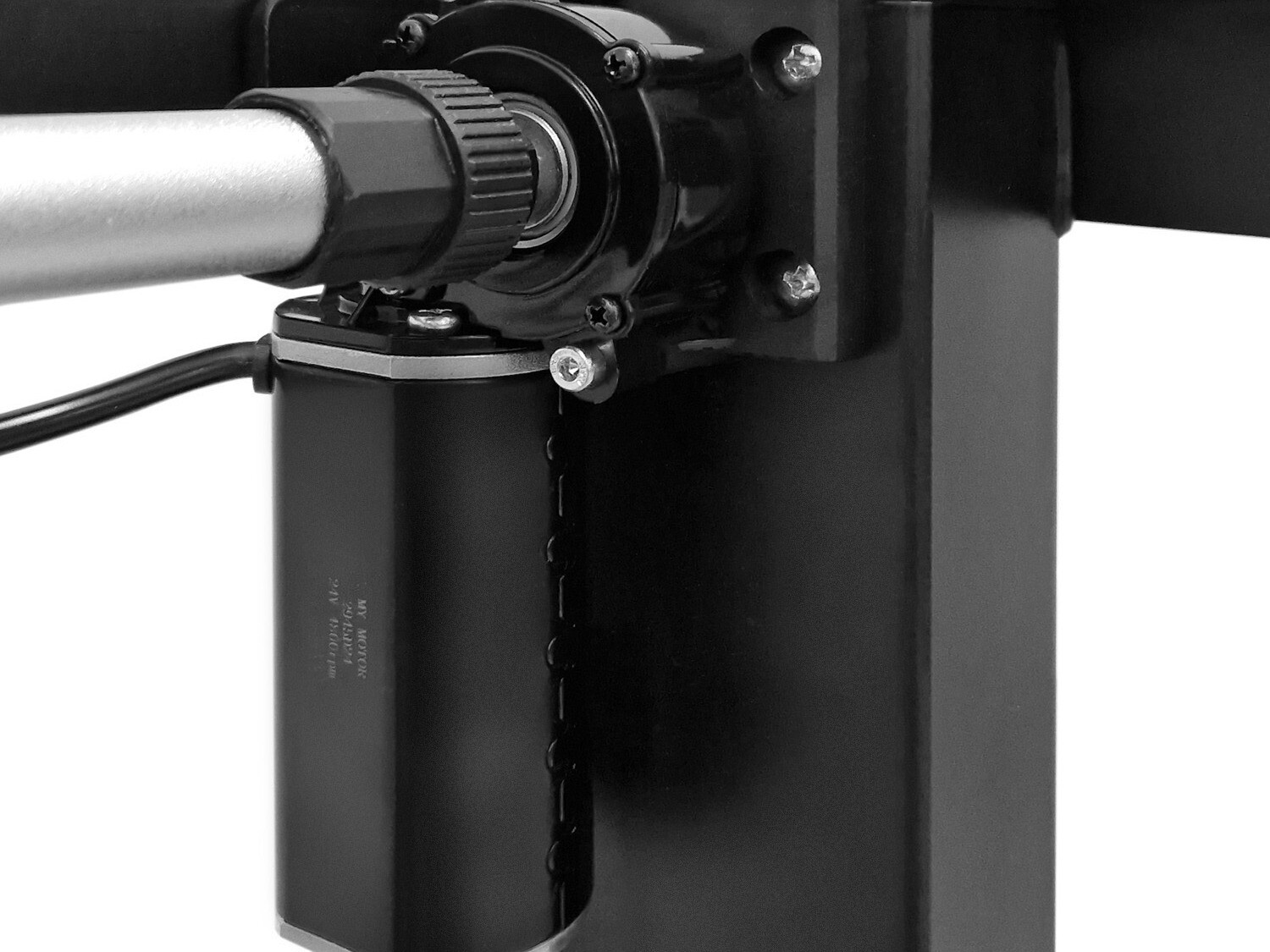 Höhenverstellbarer Schreibtisch Buffalo 184 (Schwarz)