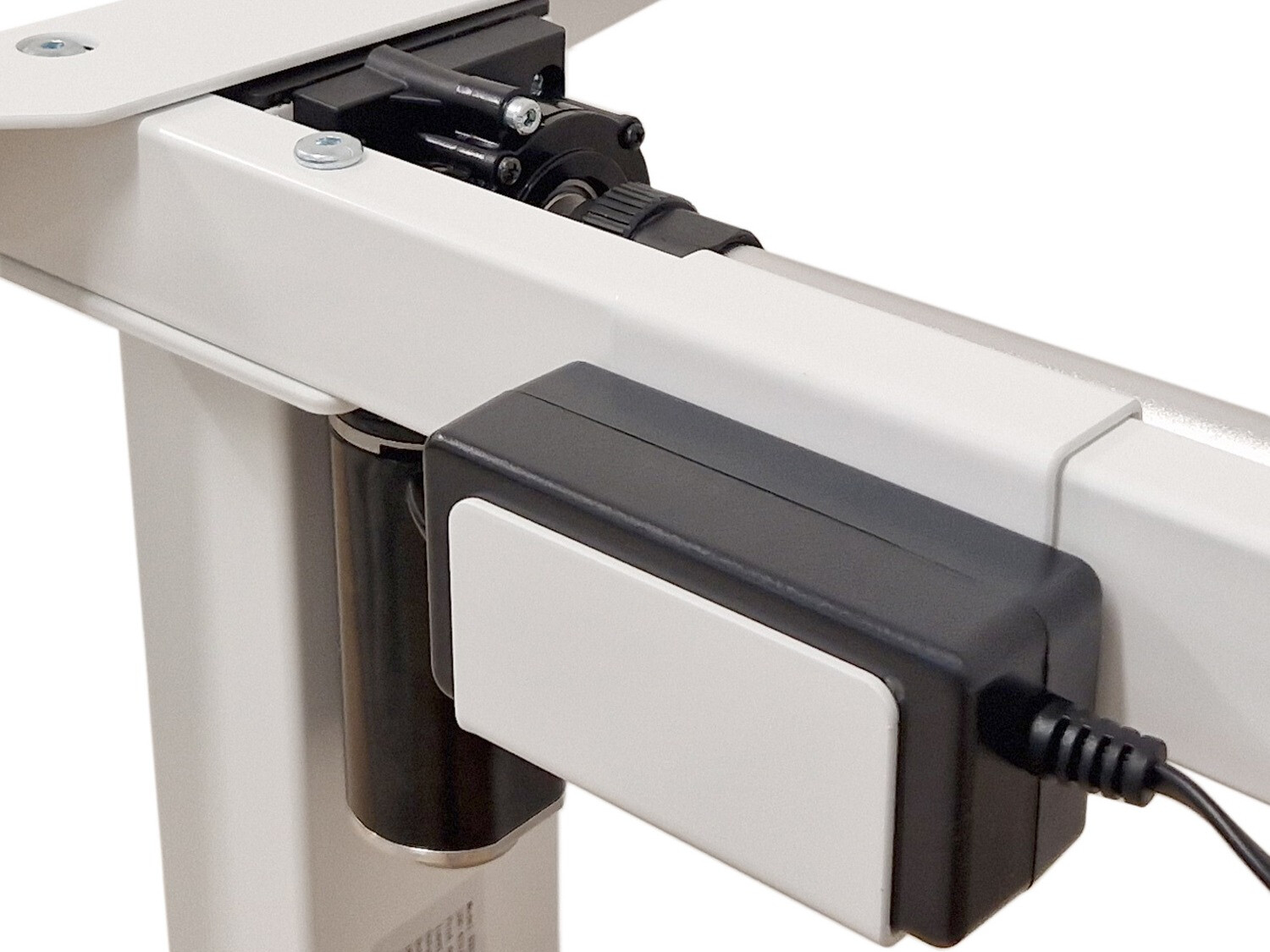 Höhenverstellbarer Schreibtisch Buffalo 184 (Weiß)