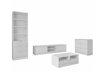 Wohnzimmer-Sets Comfivo Larmire 118 (Weiß)