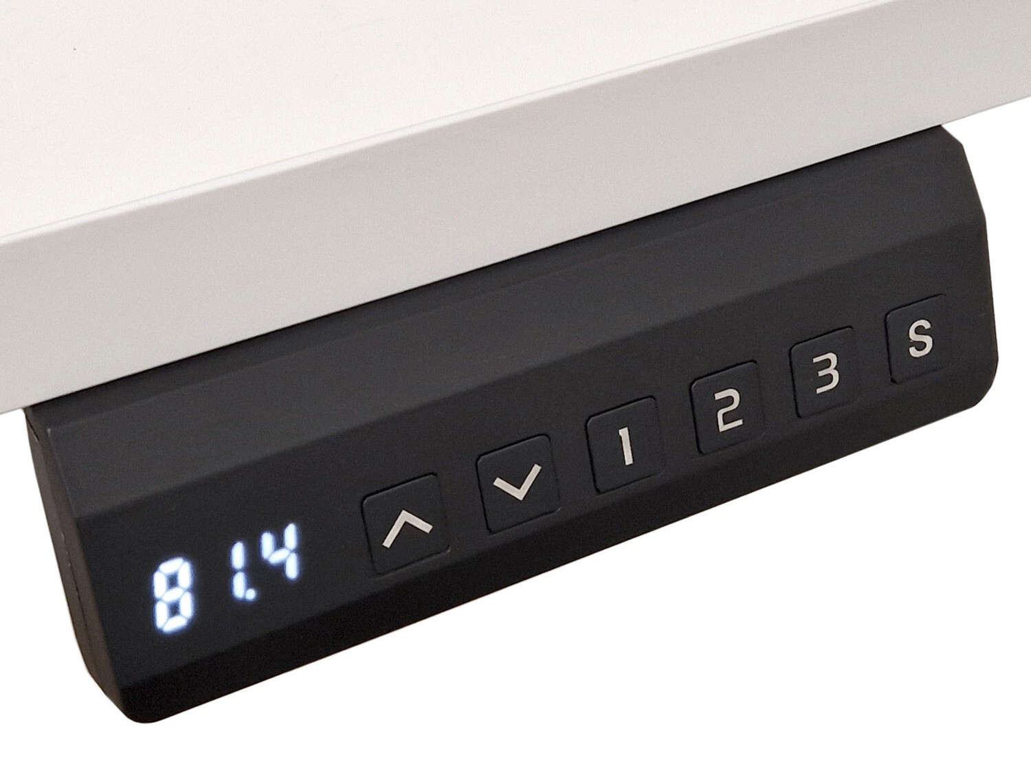 Höhenverstellbarer Schreibtisch Buffalo 199 (Schwarz)