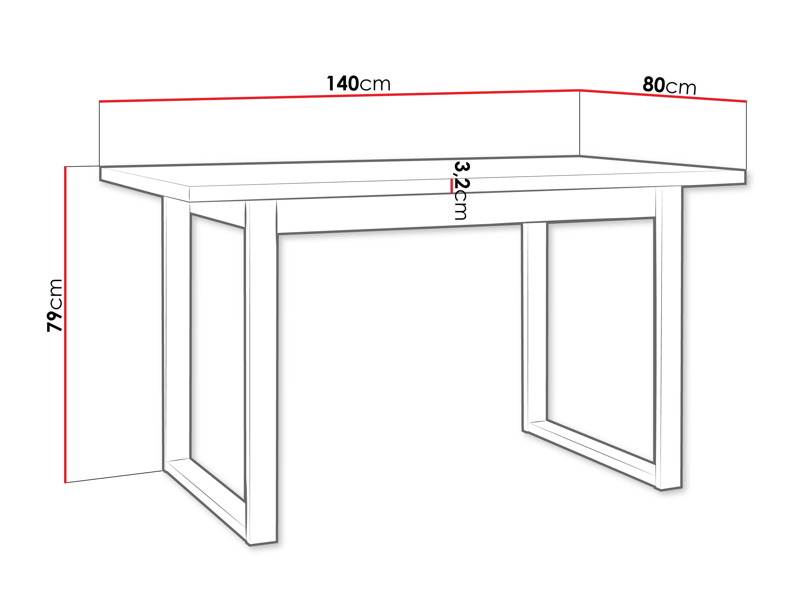 Tisch Victorville 379 (Artisan Eichenholzoptik + Schwarz)
