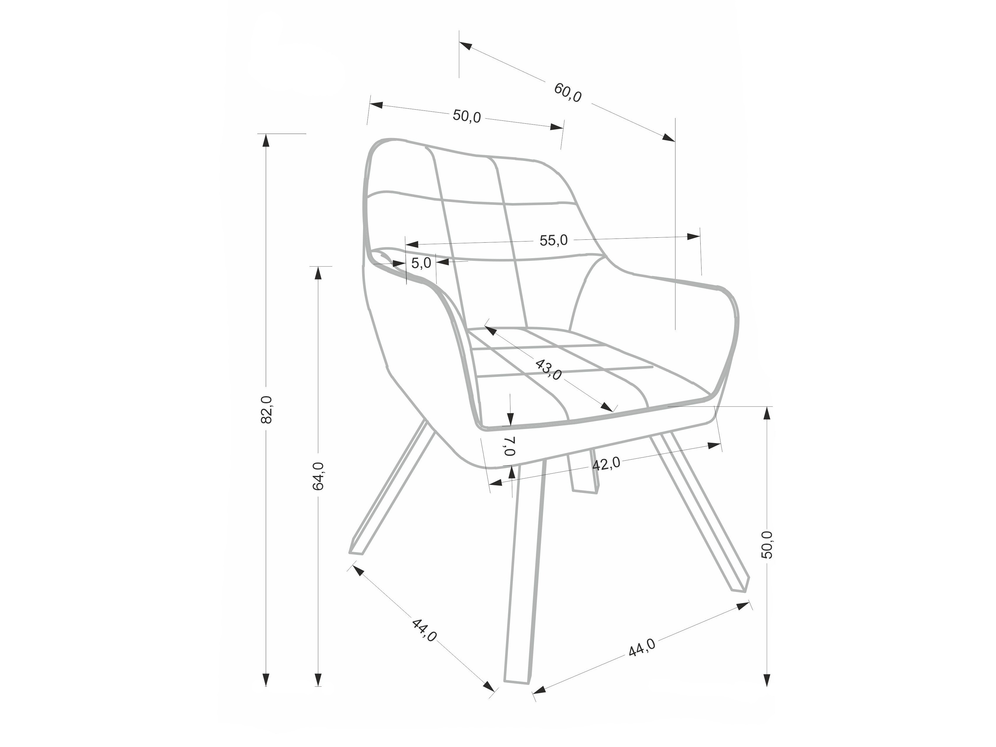 Stuhl Houston 2070 (Schwarz)
