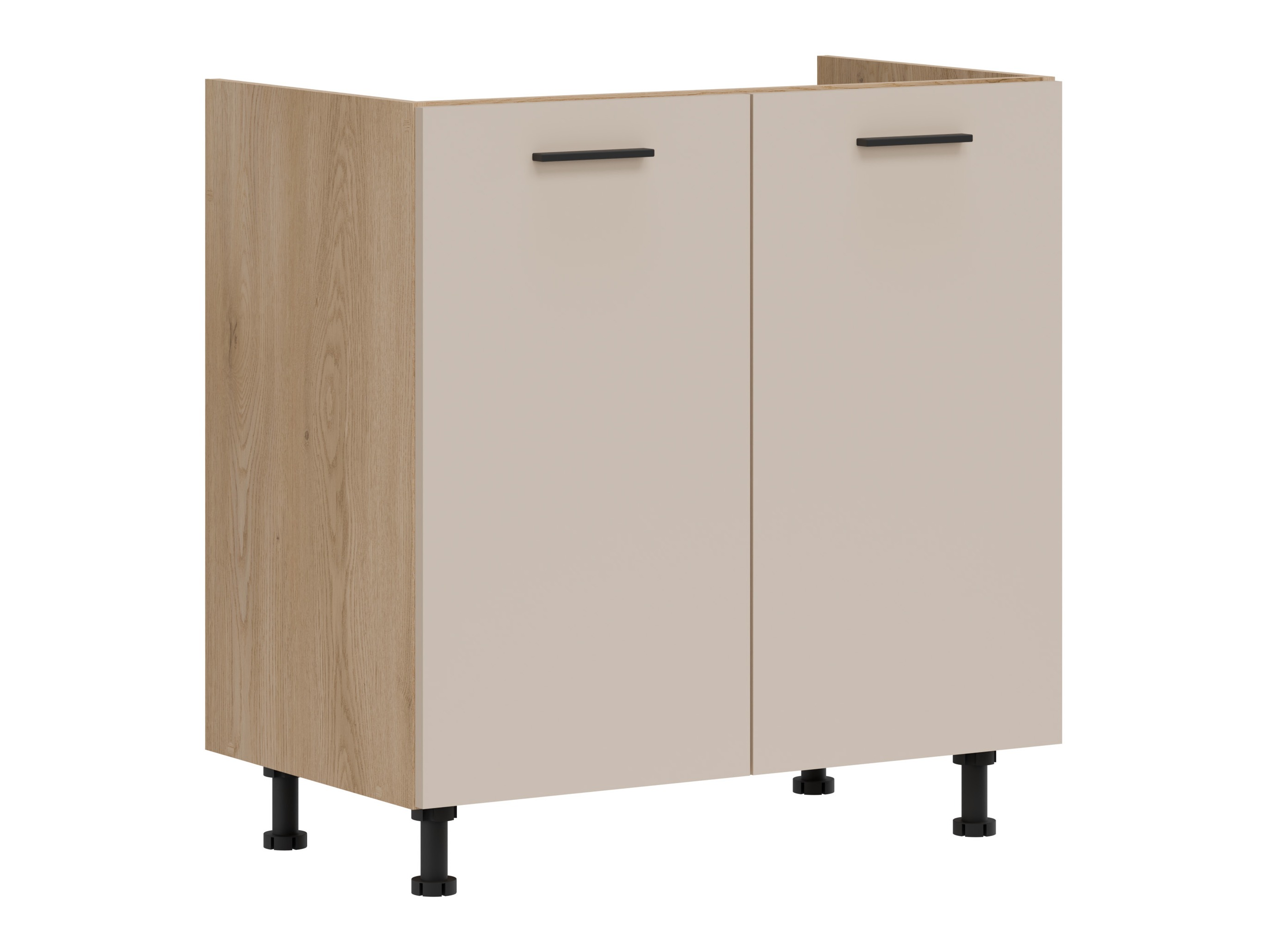Modularer Waschbeckenschrank mit Türen Ati Cashmere 122