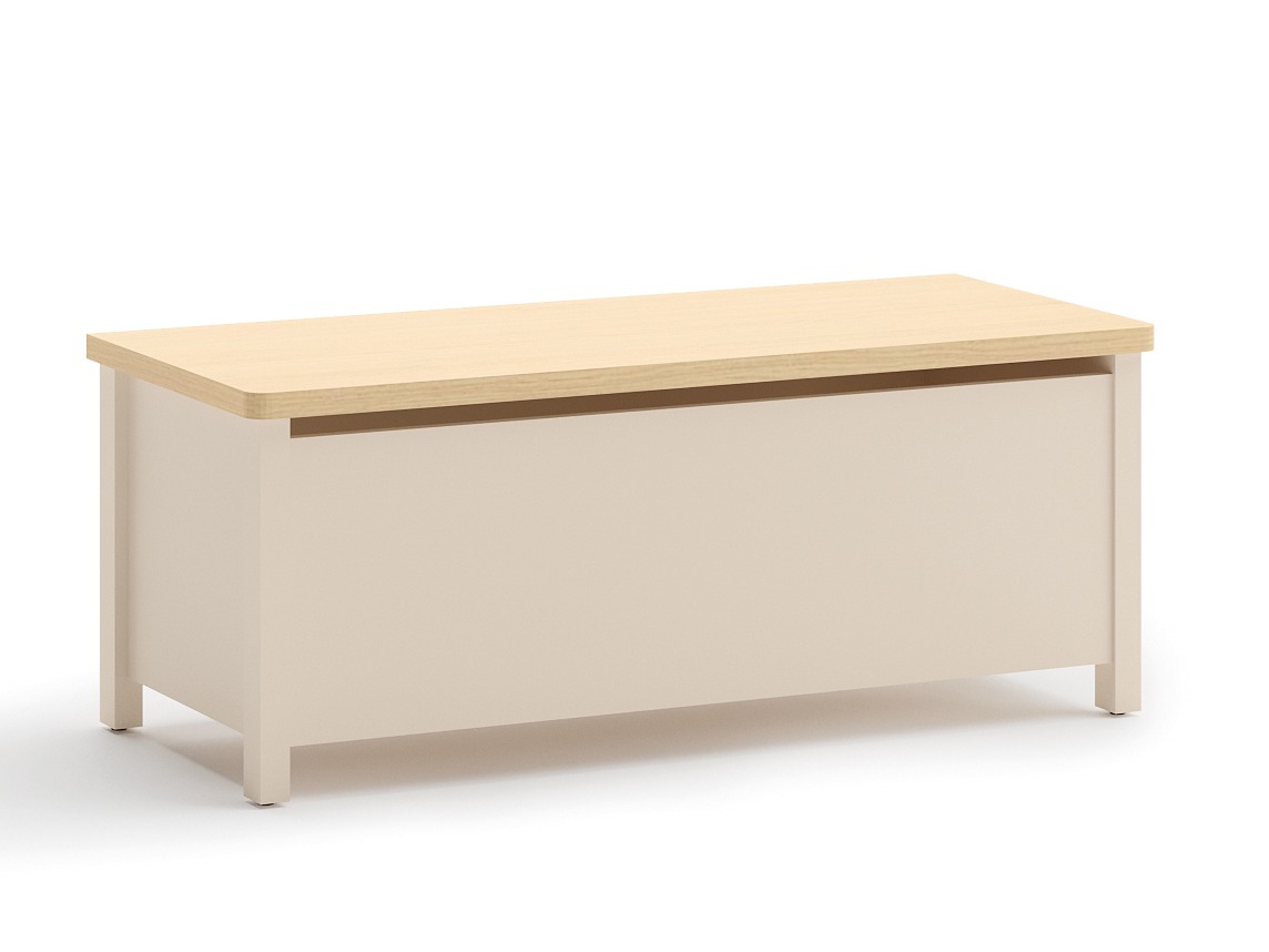 Aufbewahrungsbox Romelbo 143 (Beige + Eichenholzoptik)