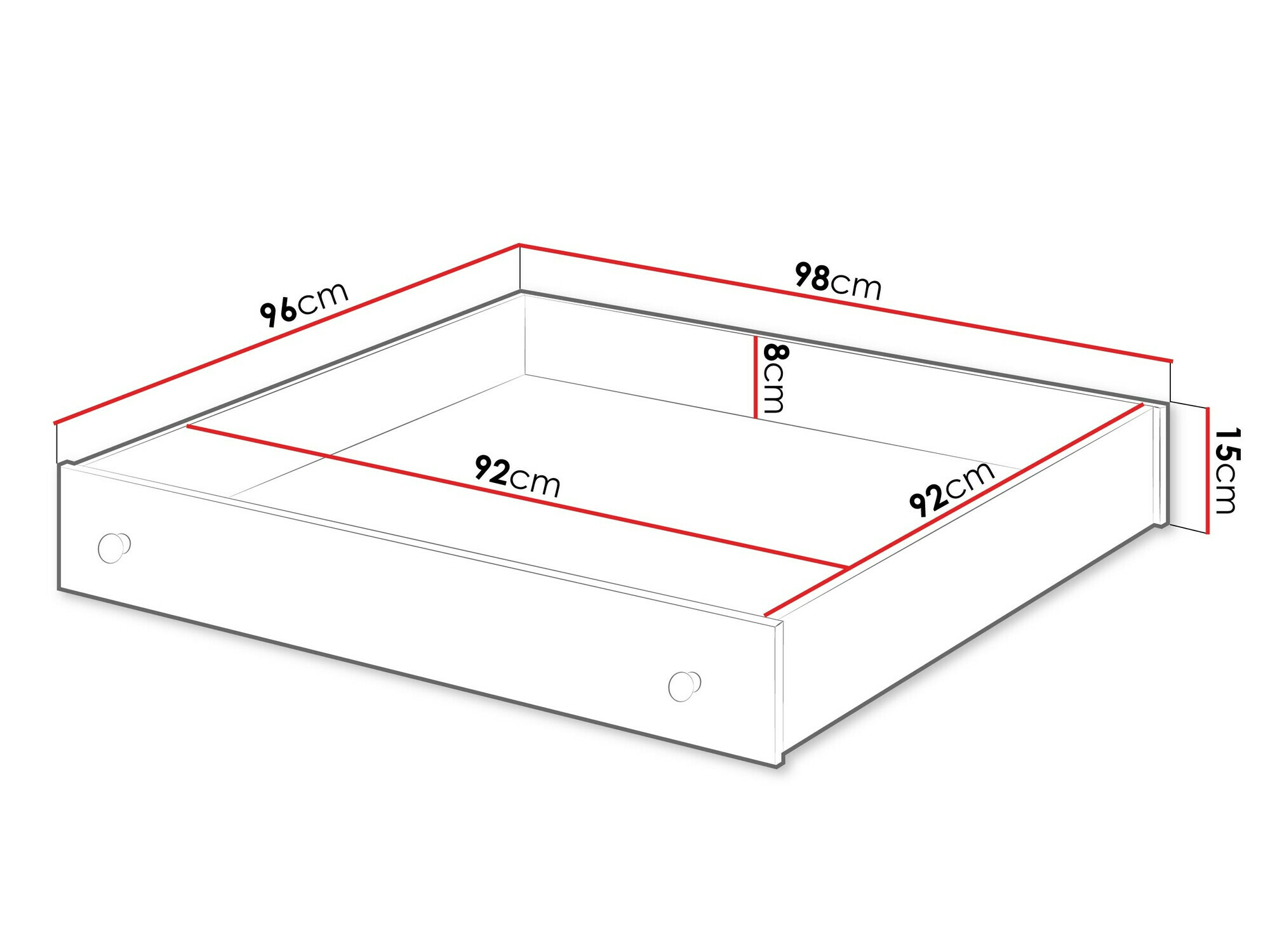 Schublade Romelbo 147 (Beige)