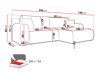 Ecksofa Shelton 109 (Poso 100)