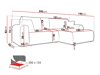 Ecksofa Shelton 109 (Poso 14)