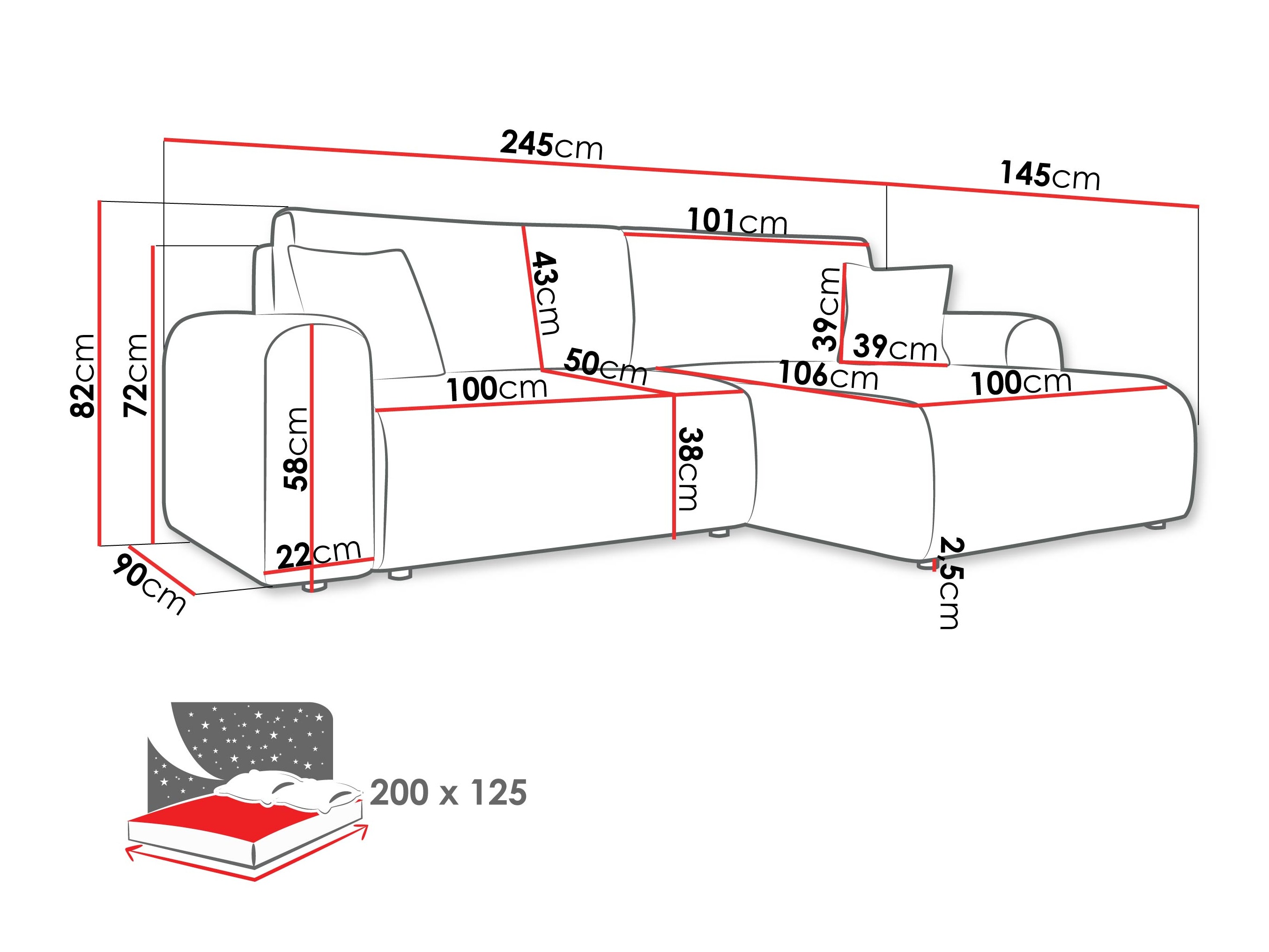 Ecksofa Shelton 109 (Taro 05)