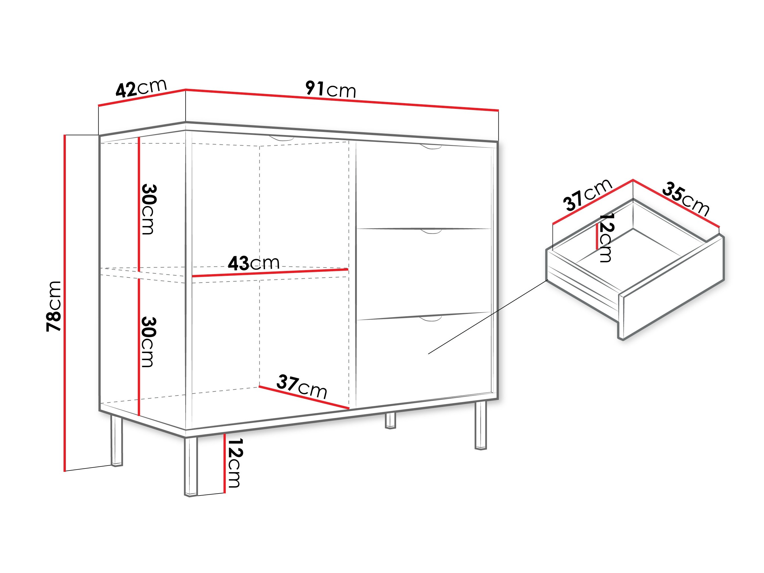 Kommoden Comfivo Elblare