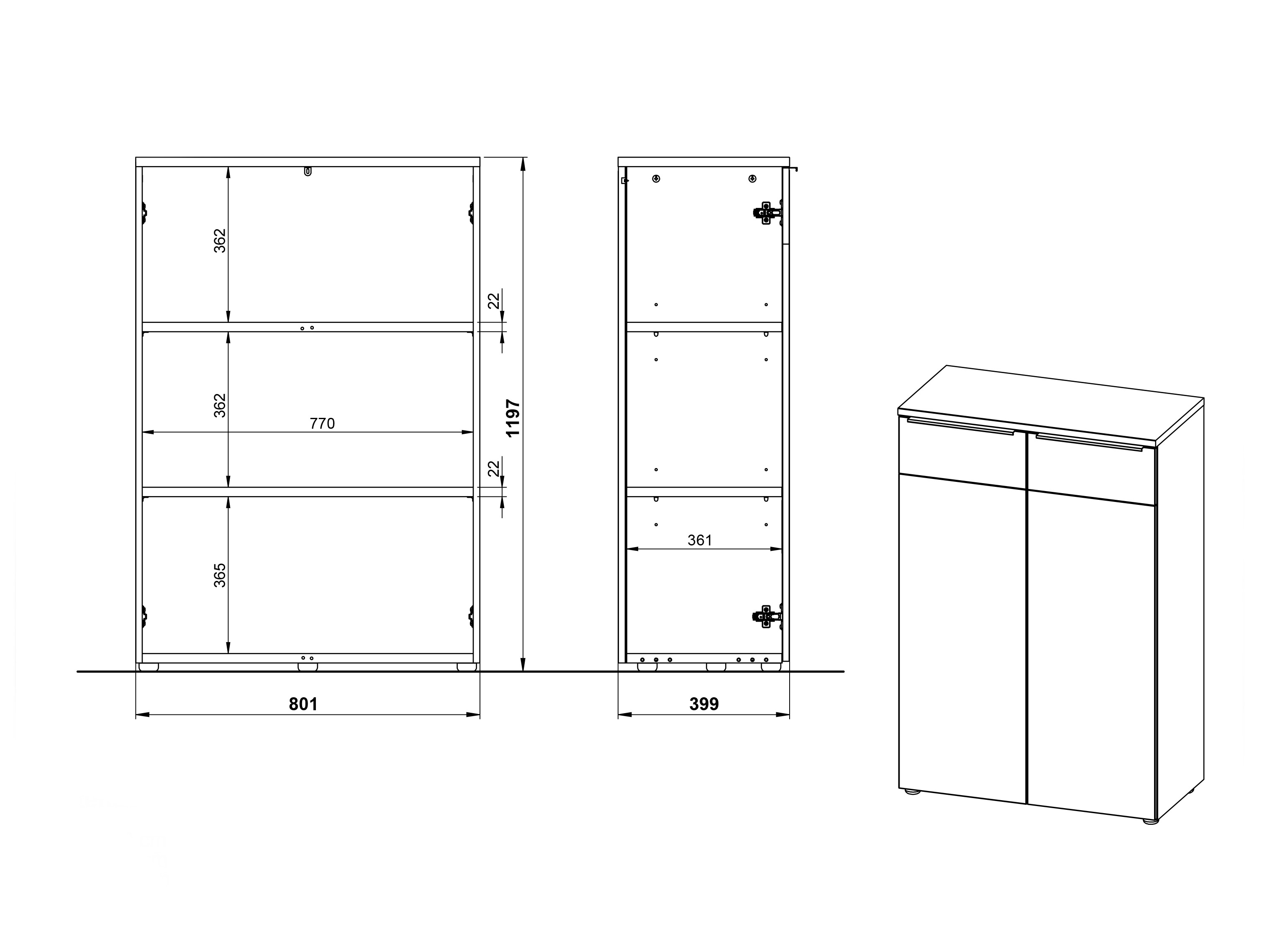 Sideboard Elbcali 102