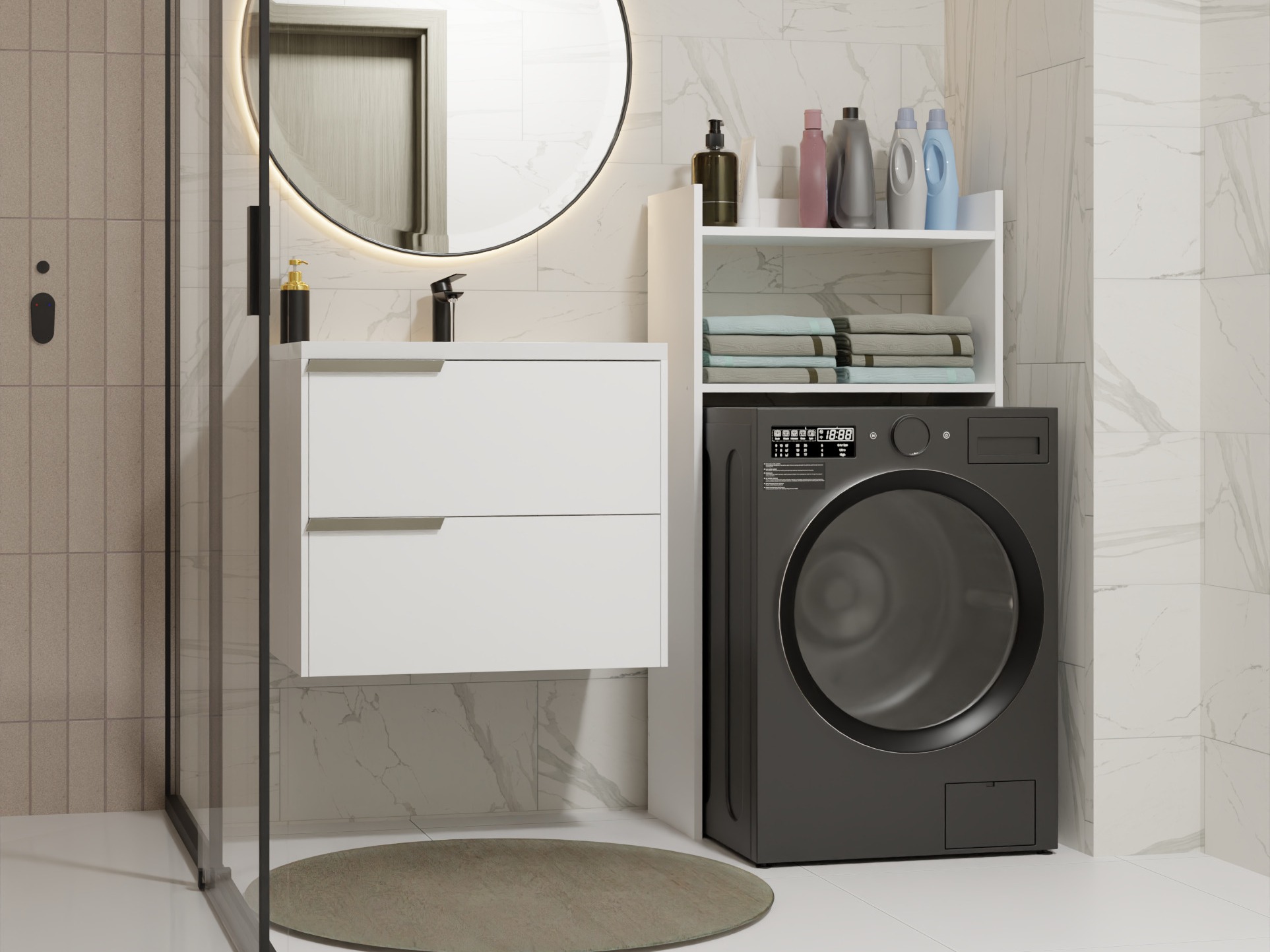 Badezimmer-Regal Servou 103