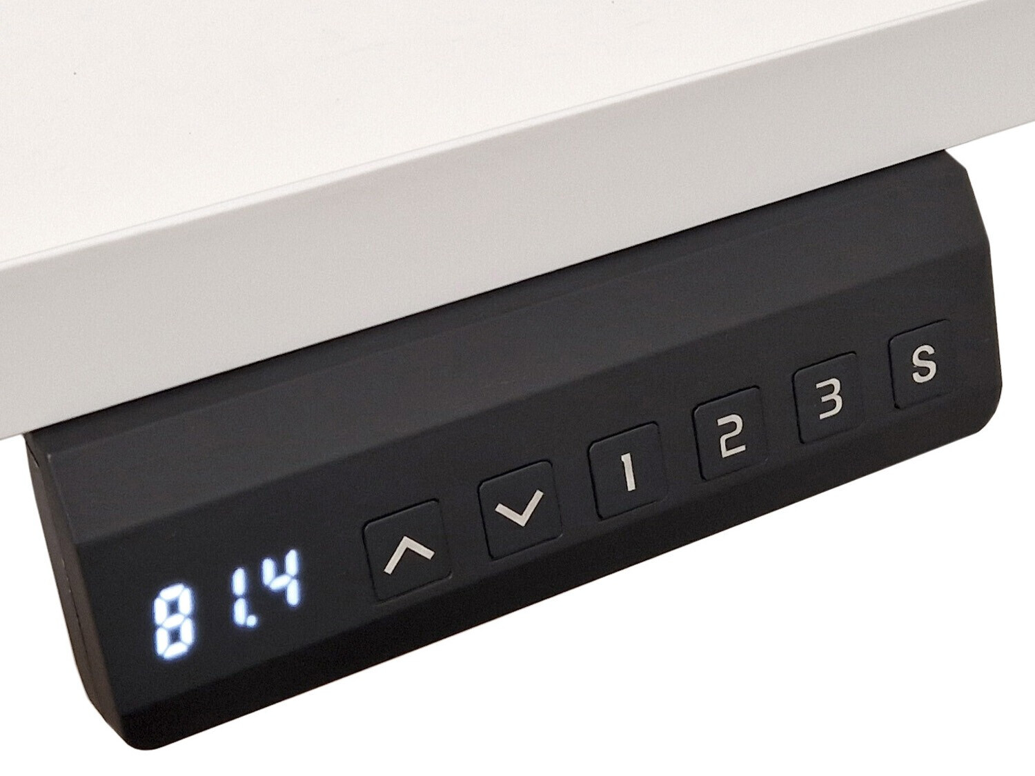 Höhenverstellbarer Schreibtisch Buffalo 200 (Weiß)