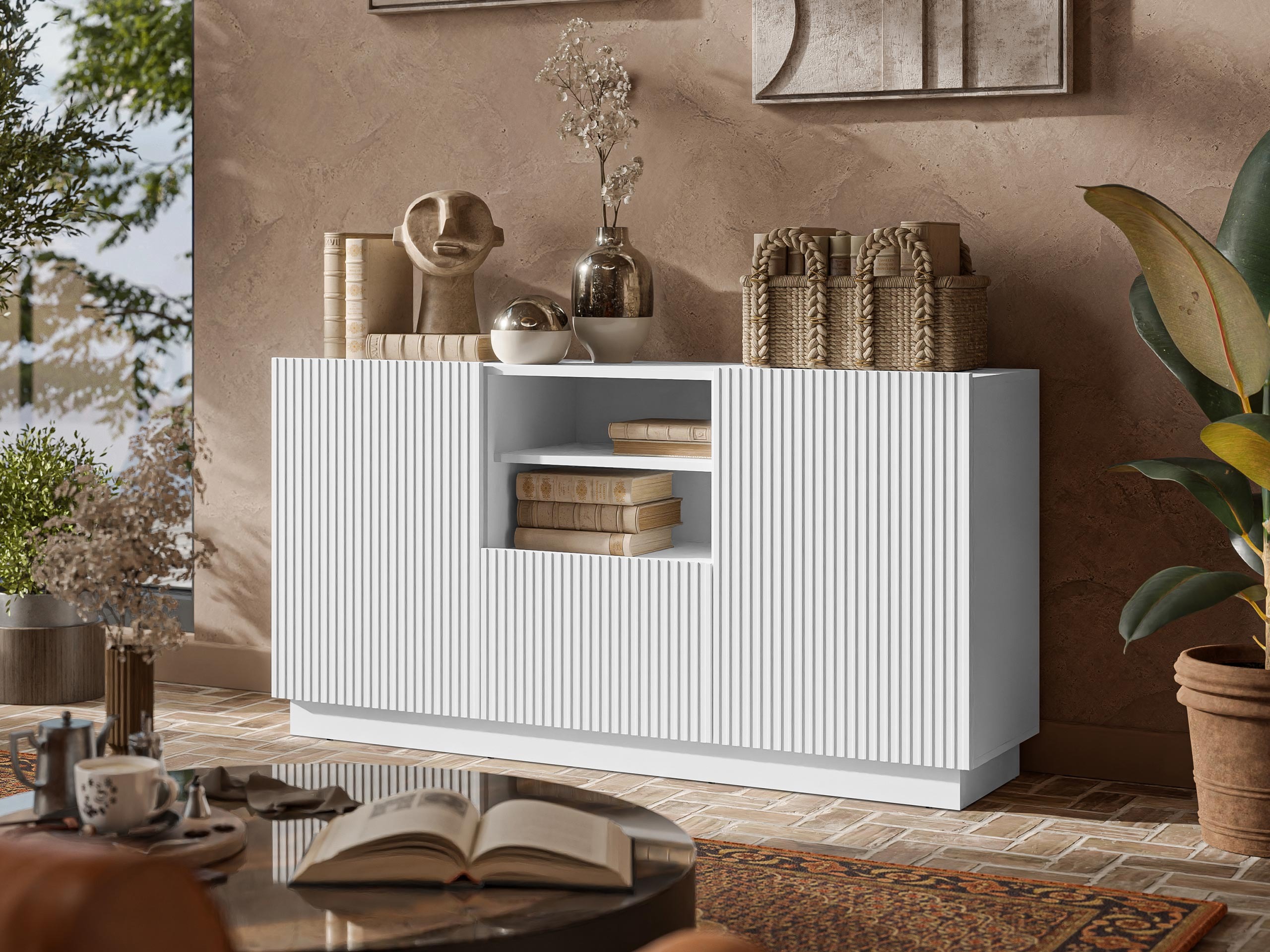 Kommoden Lingua (Weiß)