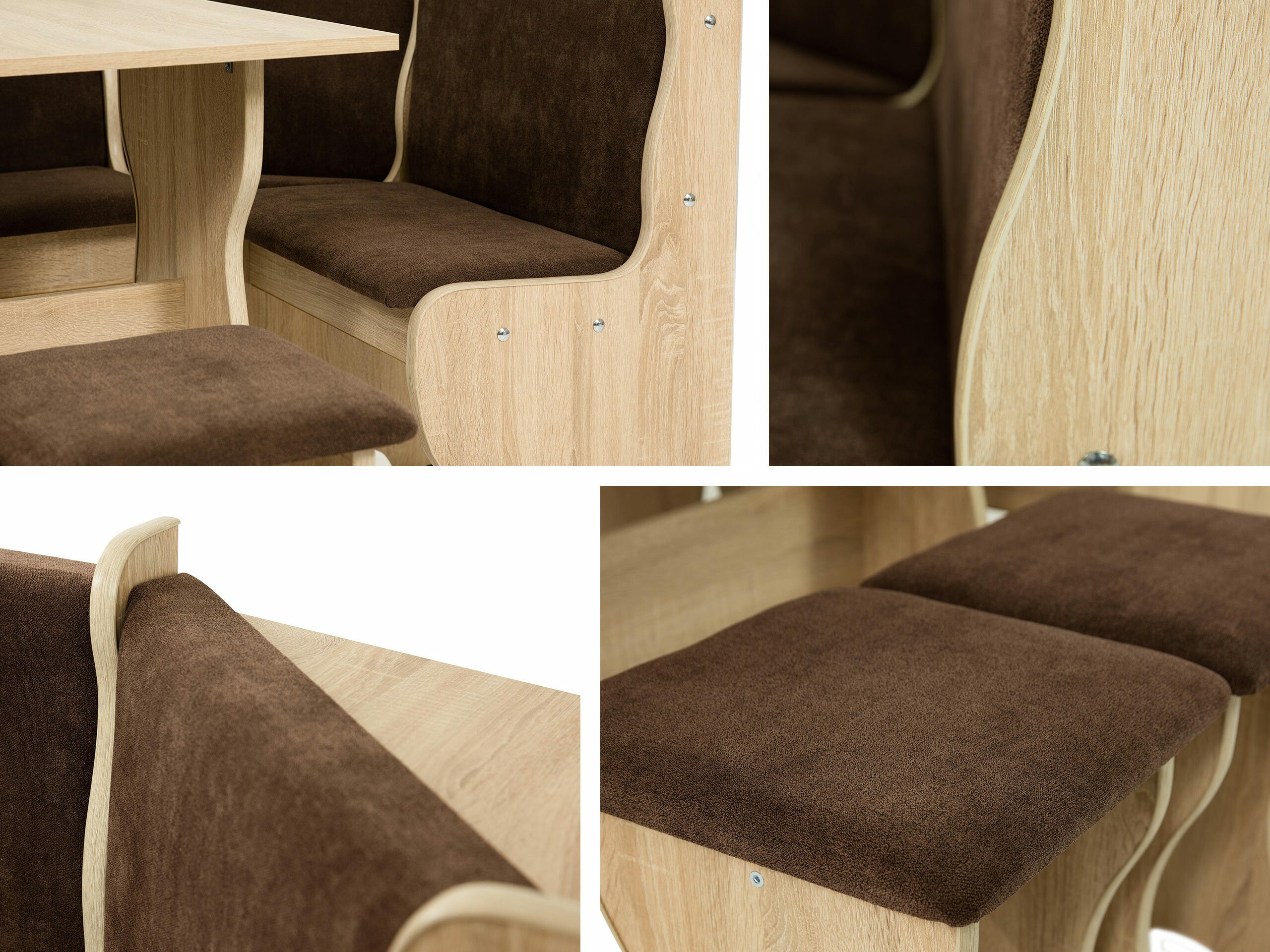 Küchenecke Reading 100 (Sonoma Eichenholzoptik + Alfa 08)