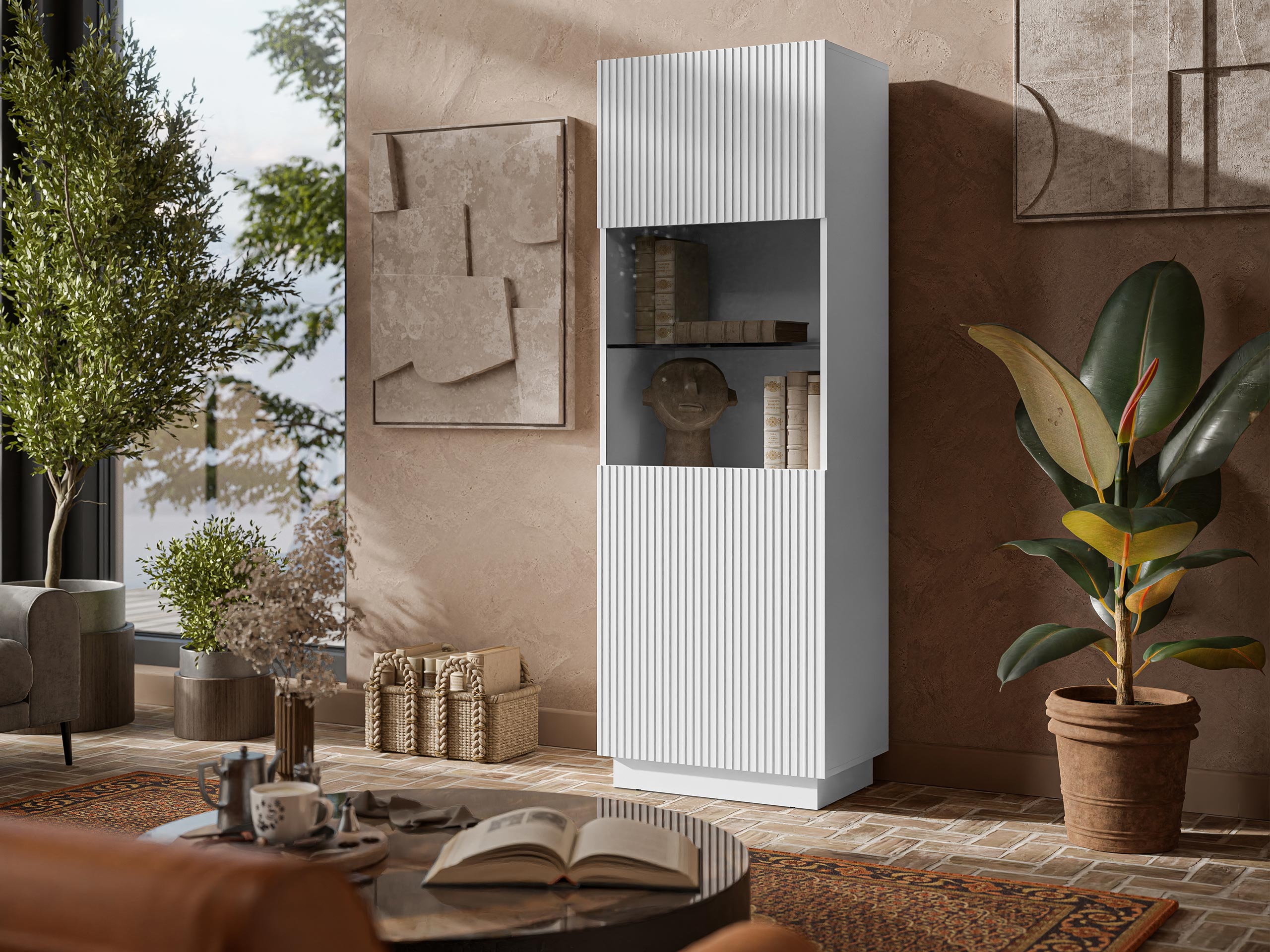 Regal Lusonu 106 (Weiß)