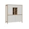 Sideboard Fermaru 106 (Weiß + Eichenholzoptik)