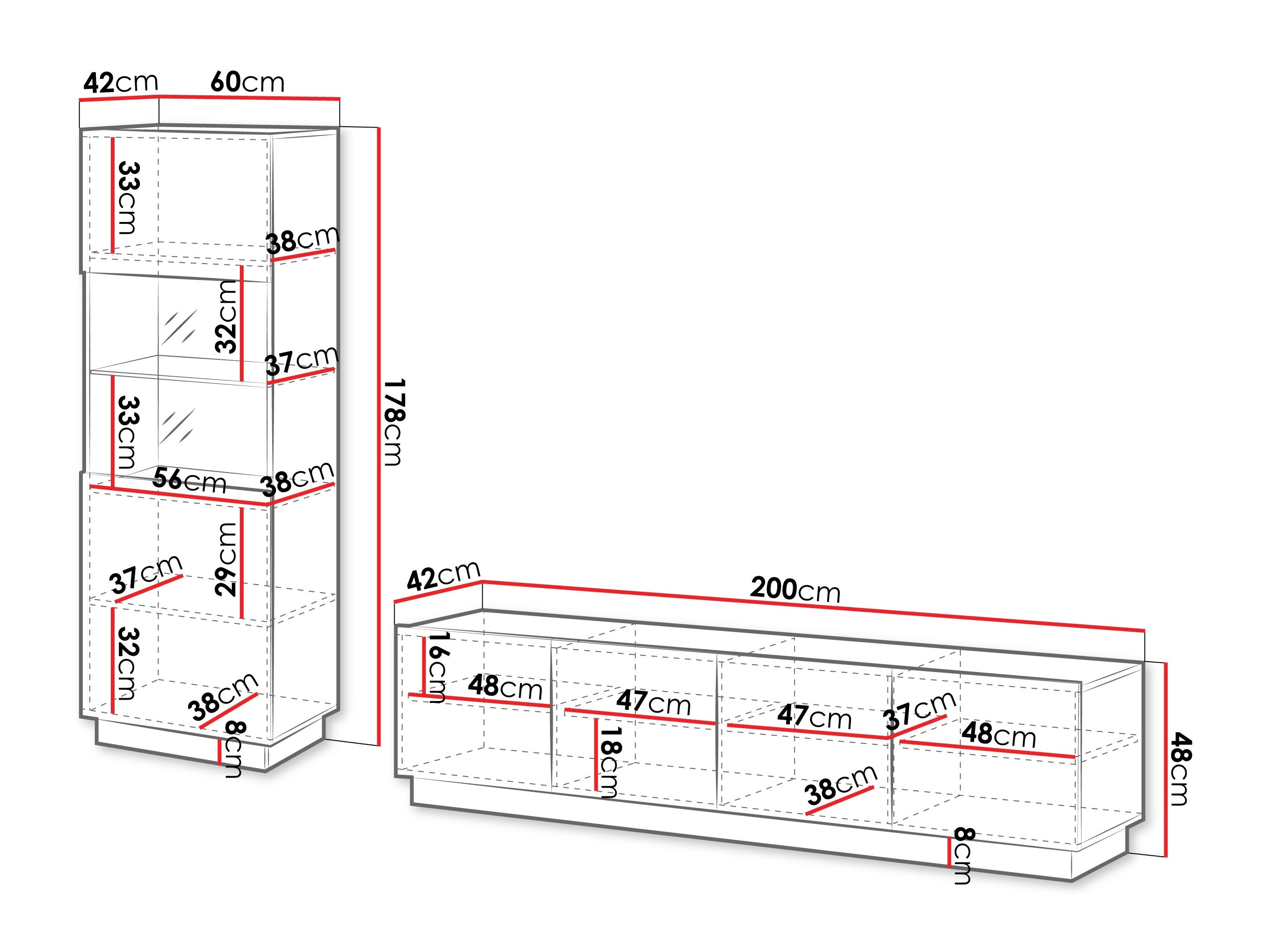 Wohnzimmer-Sets Lingua (Weiß)