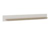 Wandregal Fermaru 108 (Weiß + Eichenholzoptik)